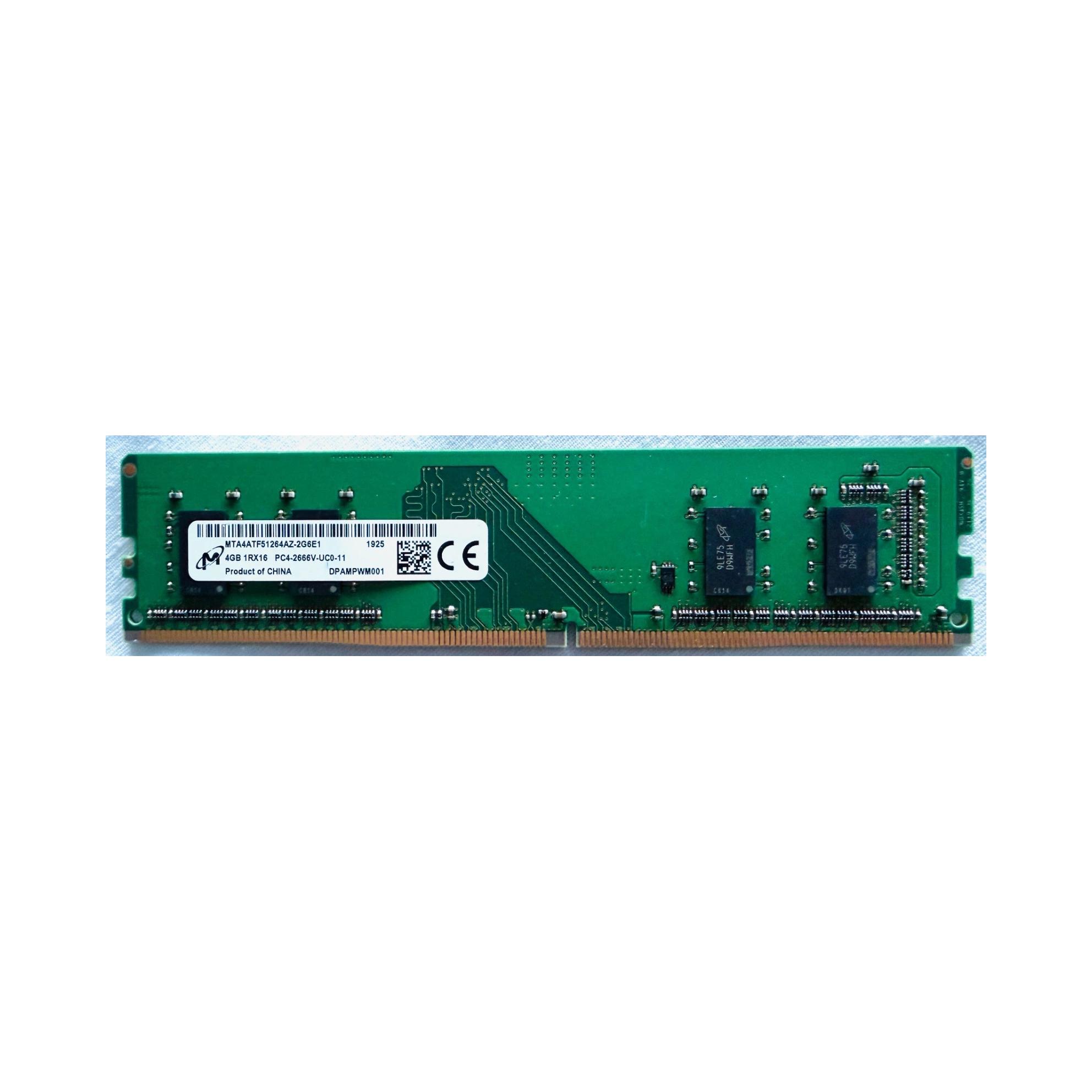 Micron 8 GB DDR4 2x4 mta4atf51264az-2g6e1