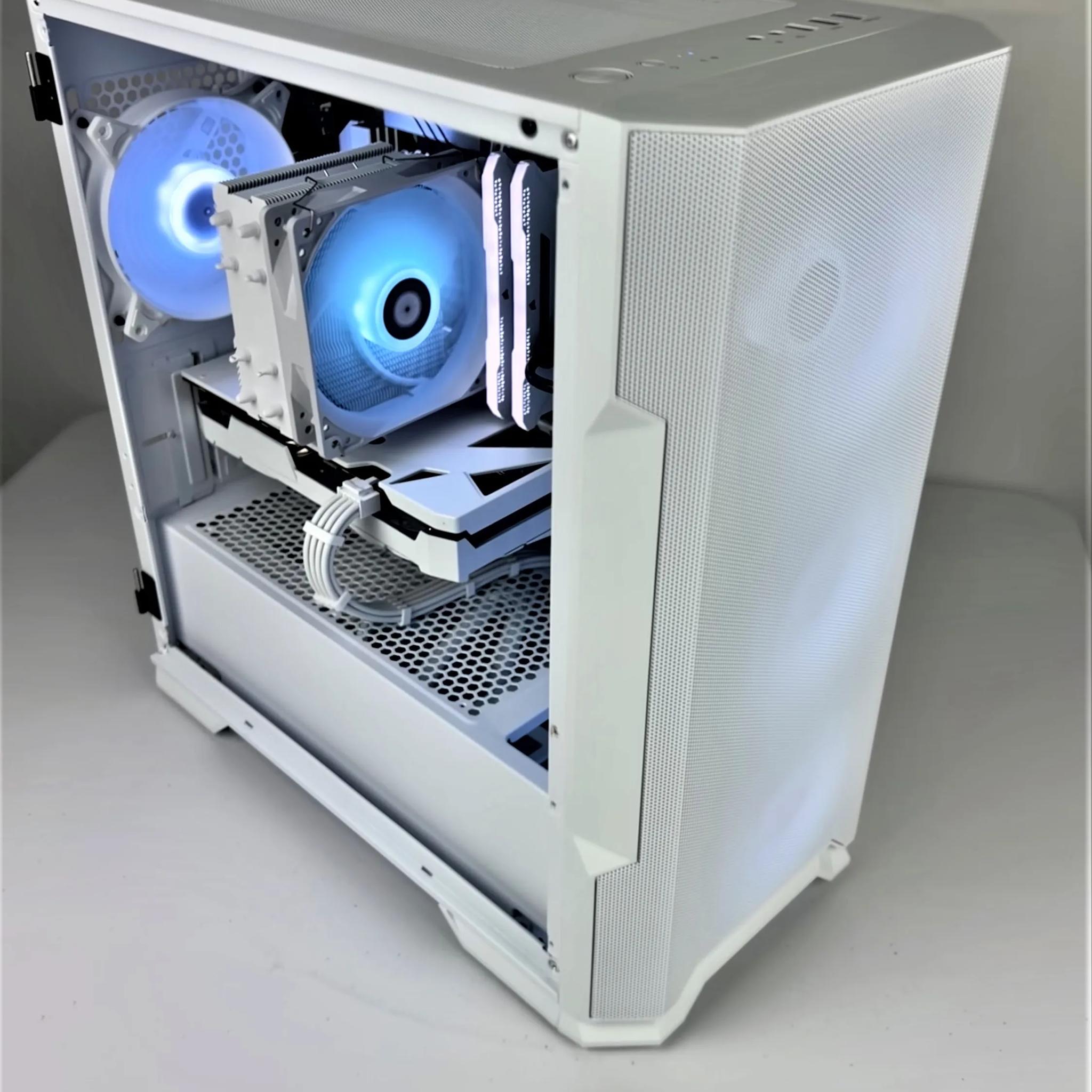 Intel i5-12400 | RTX 3060 | White Theme Mid-range Gaming PC Build