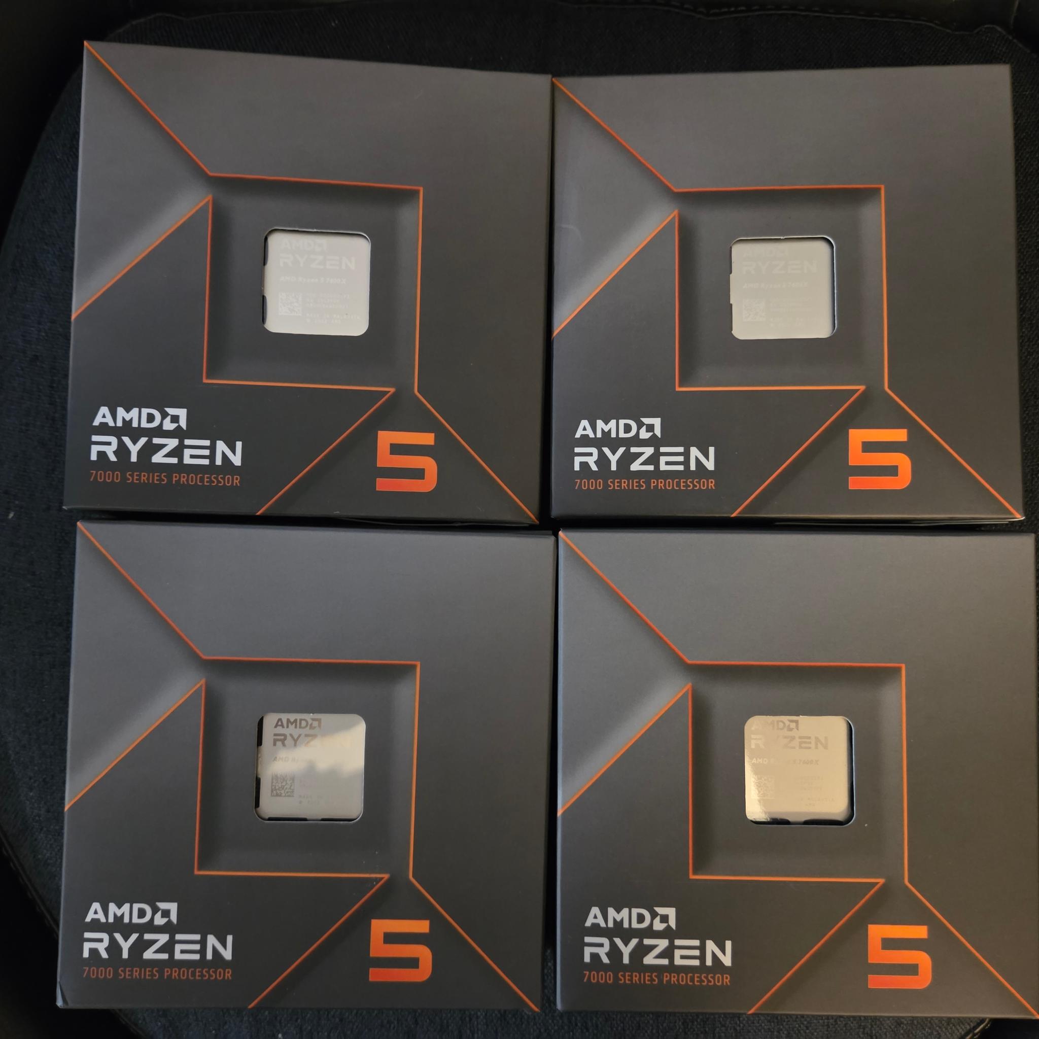 AMD Ryzen 5 7600X * NEW * 4 Available