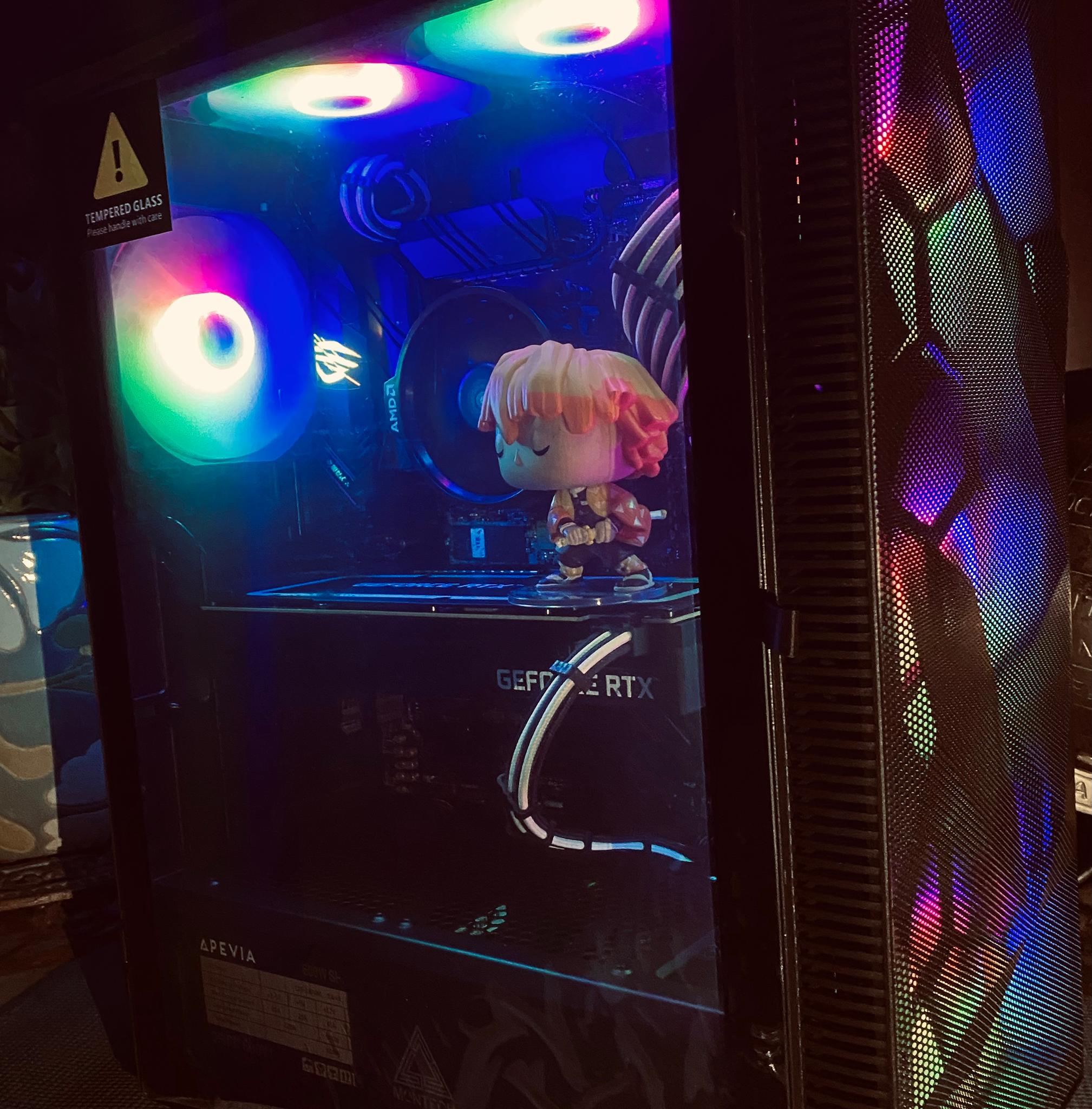 RTX3060TI| Ryzen 7| B550-F Asus Rog Strix| 1TB NVMe| 16GB (2x8gb)DDR4 Vengeance RAM| Windows 11 Home