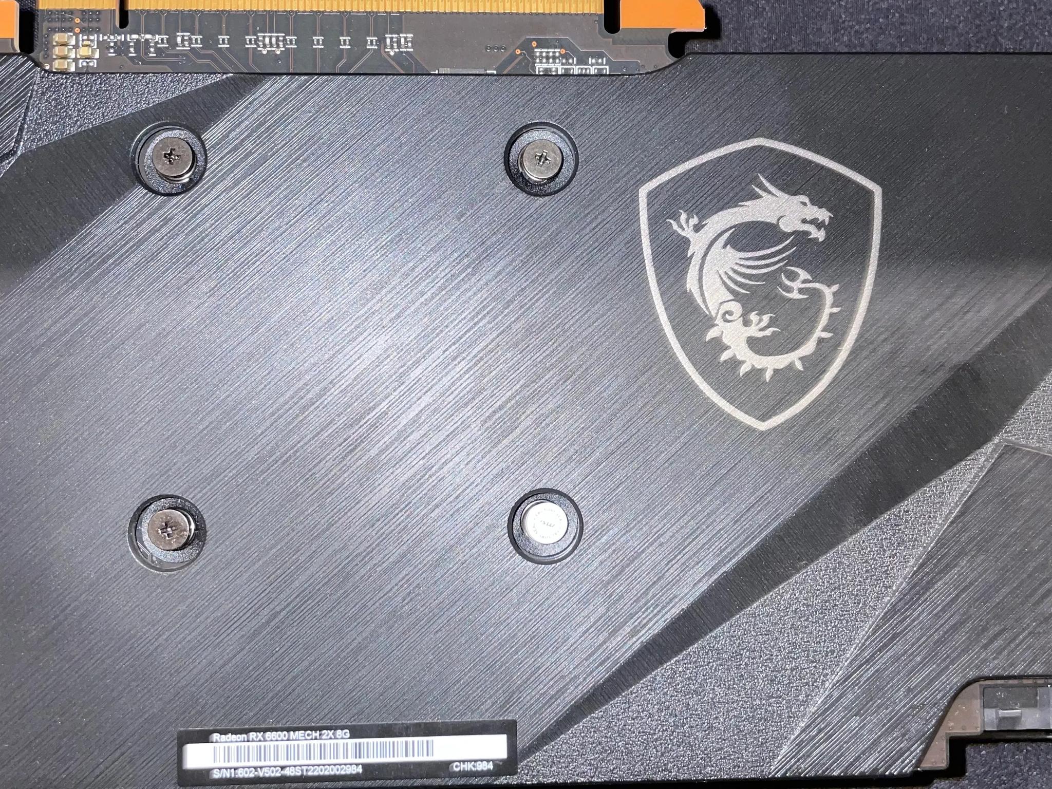 Msi RX 6600 8GB