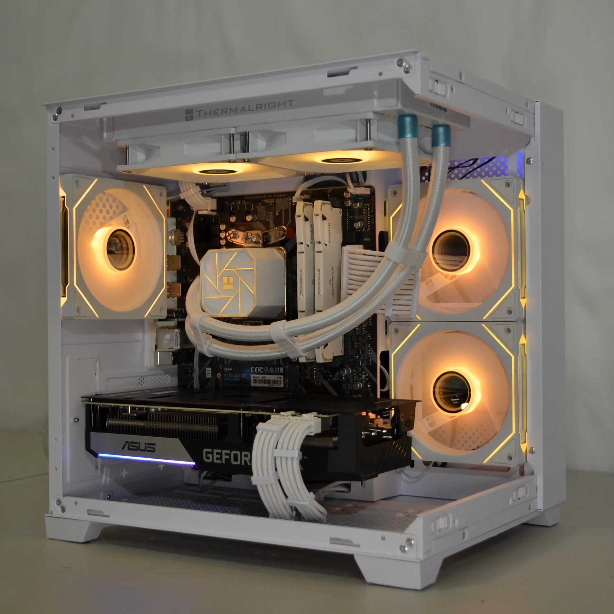 ⚪White Out V2⚪ - RTX 3070 | Ryzen 5 5600g | 32gb RAM | 1tb NVMe | Windows 11 FULLY activated