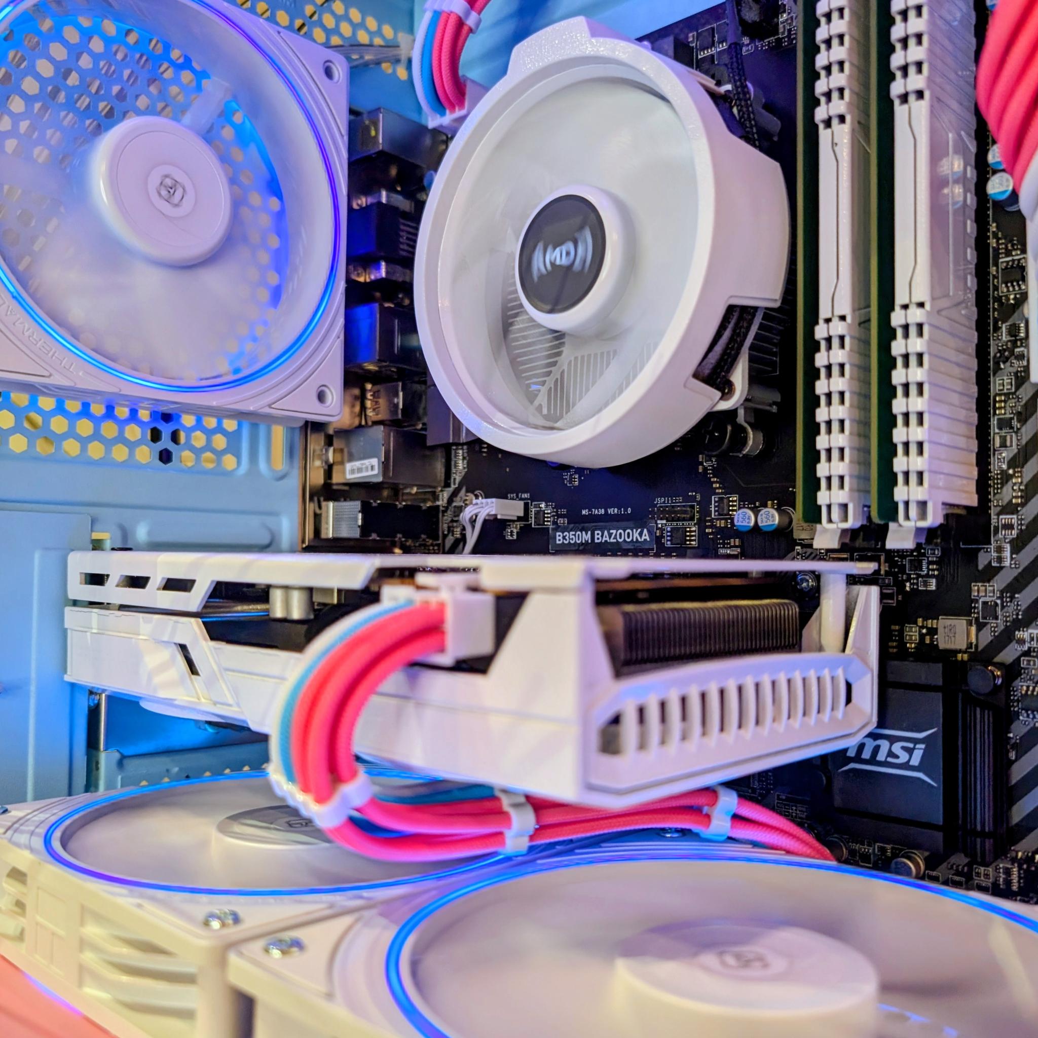 Gaming PC 🍭SUGAR RUSH⚡ AMD RYZEN RADEON