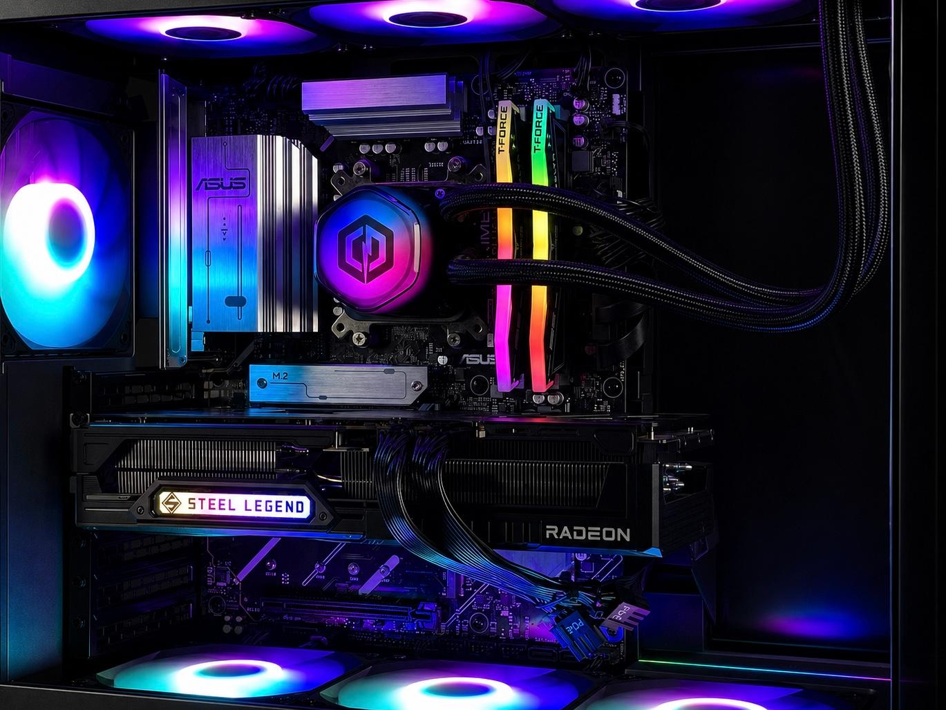 ⚪⚡ IRONCLAD XL Gaming PC | RX 9070 XT | Ryzen 7 9800x3D | 32GB | 2TB SSD | WiFi + BT | FREE SHIPPING