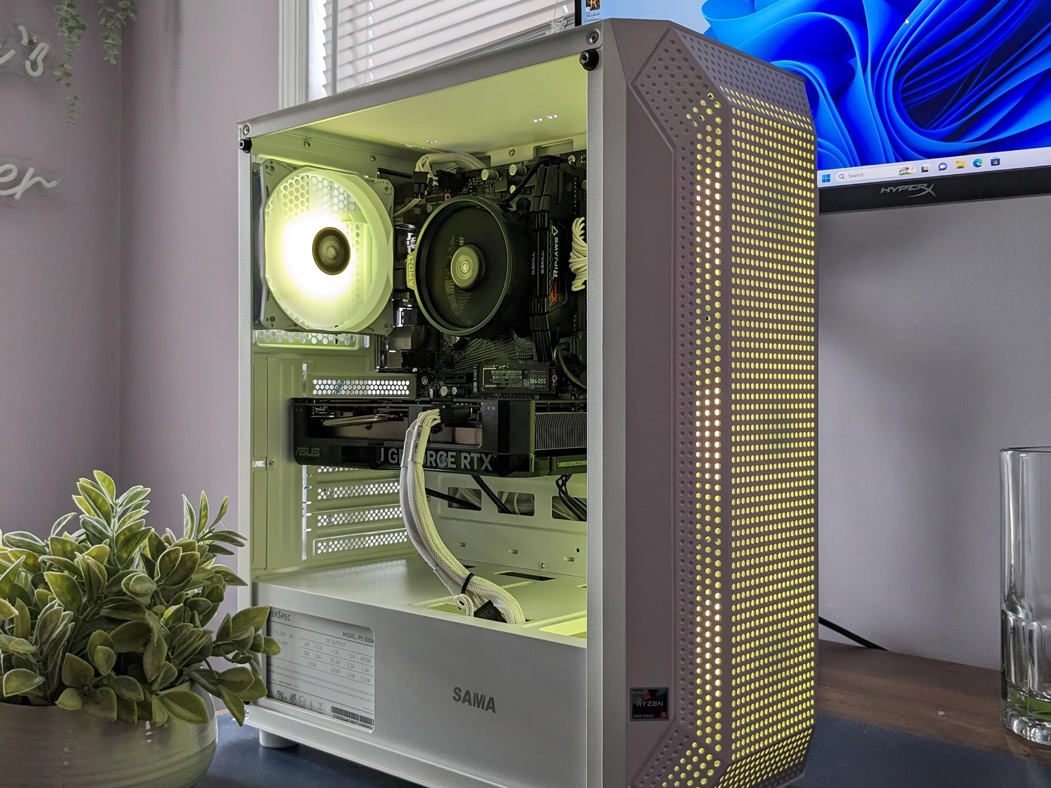 "Claymore" Class Gaming PC (Ryzen 5 5500 + RTX 4060)