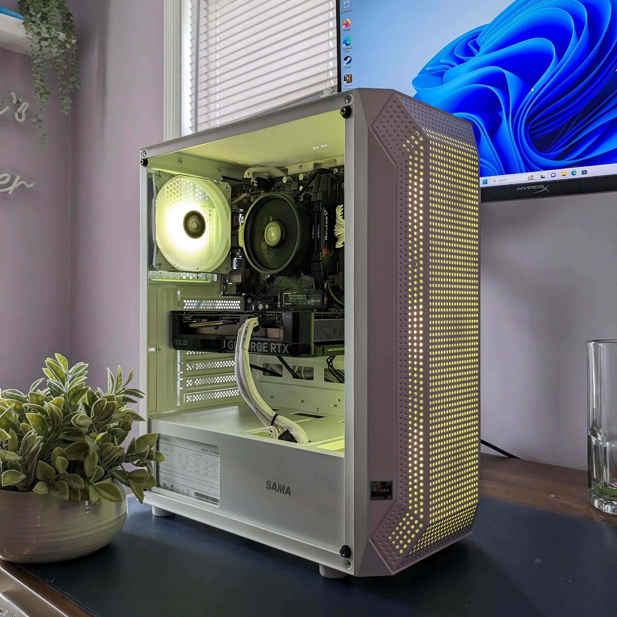 "Claymore" Class Gaming PC (Ryzen 5 5500 + RTX 4060)