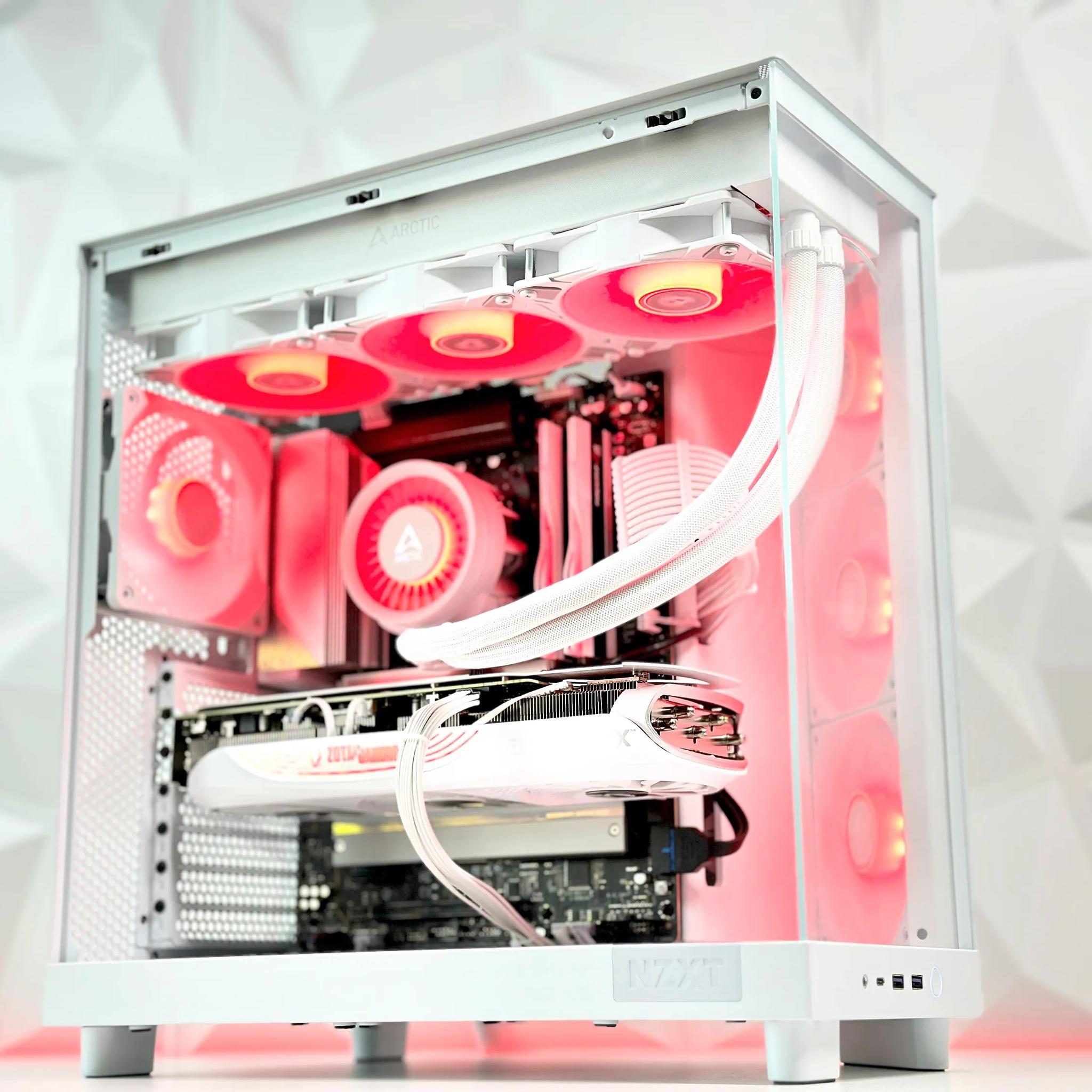 ❄️🤍🐻‍❄️Artic⚪Nvidia RTX 4070 Ti Super 16GB⚪Intel i9 12900KF 16 core⚪32GB DDR5⚪1TB NVME