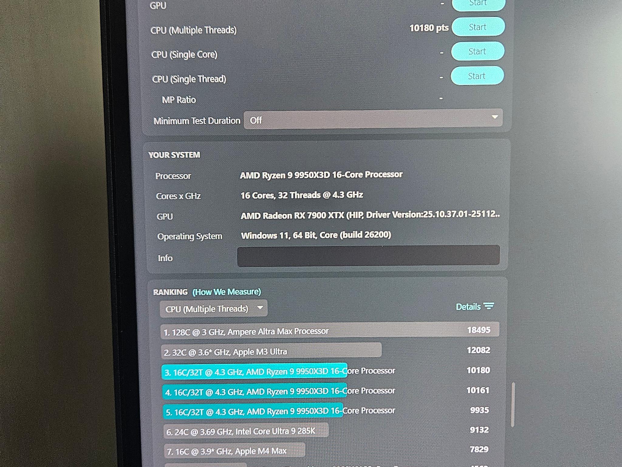 C700M, Sapphire 7900 XTX 24 GB, 4TB + 1 TB Nvme, Ryzen 9 9950X3D, 32 GB RAM , 1200W Seasonic PSU