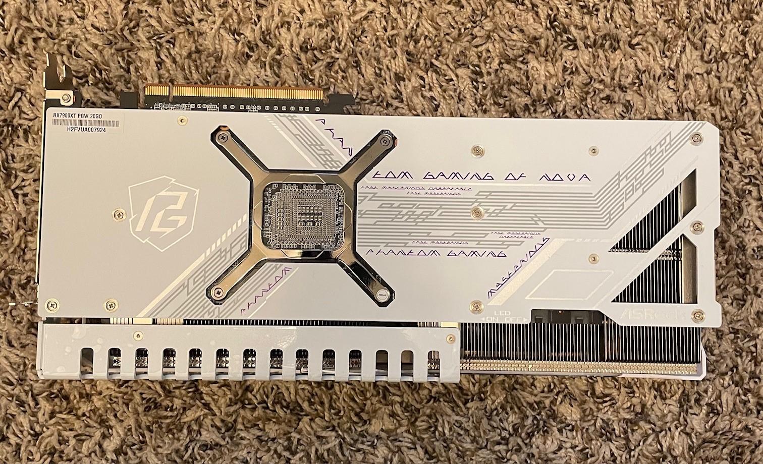 7900 XT 20 GB (White) ASRock Phantom Gaming