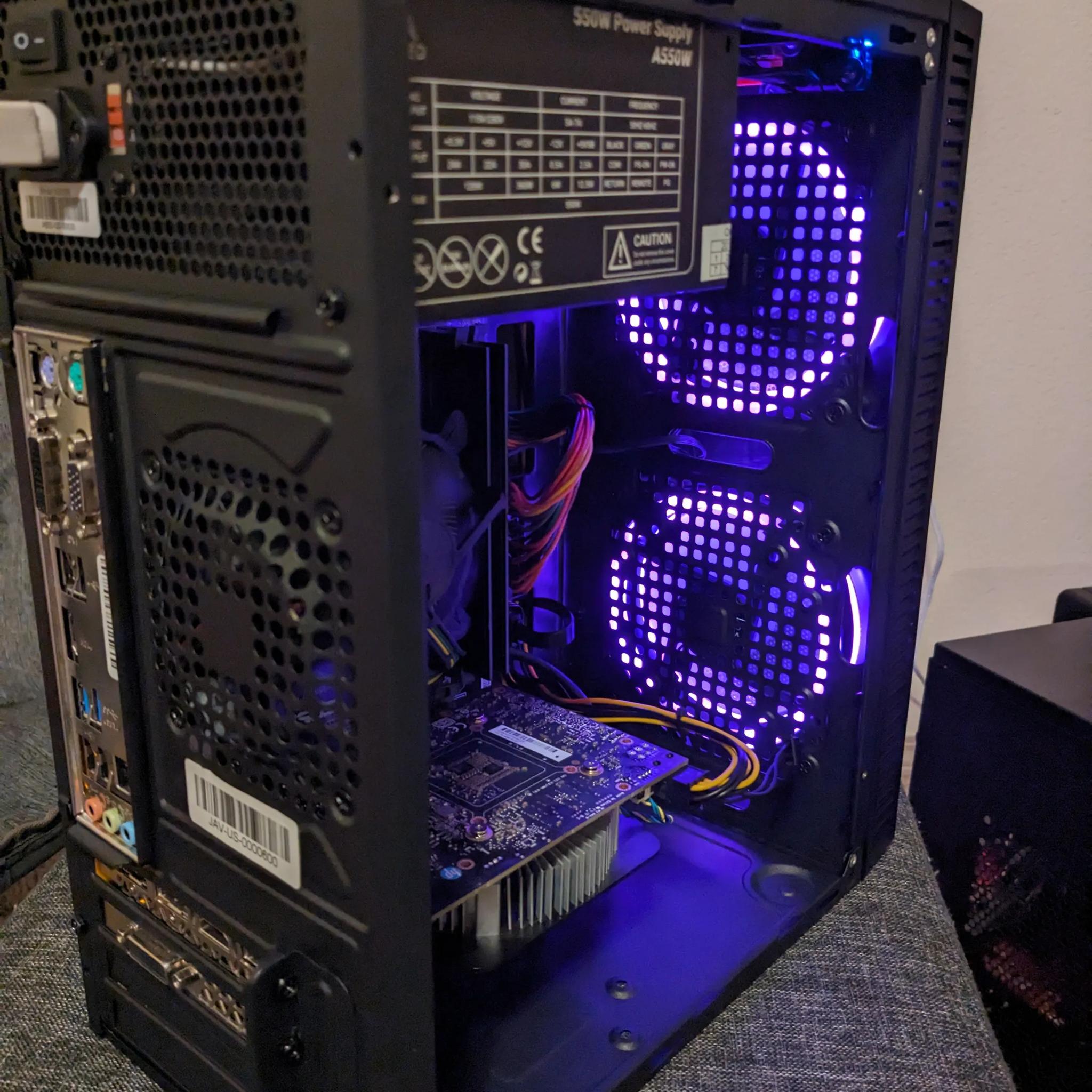 FREE SHIP || "Compact Essentials" || i5-6600, 16GB DDR4, GTX 1060 3GB, 480GB SSD, RGB, WiFi, Win11