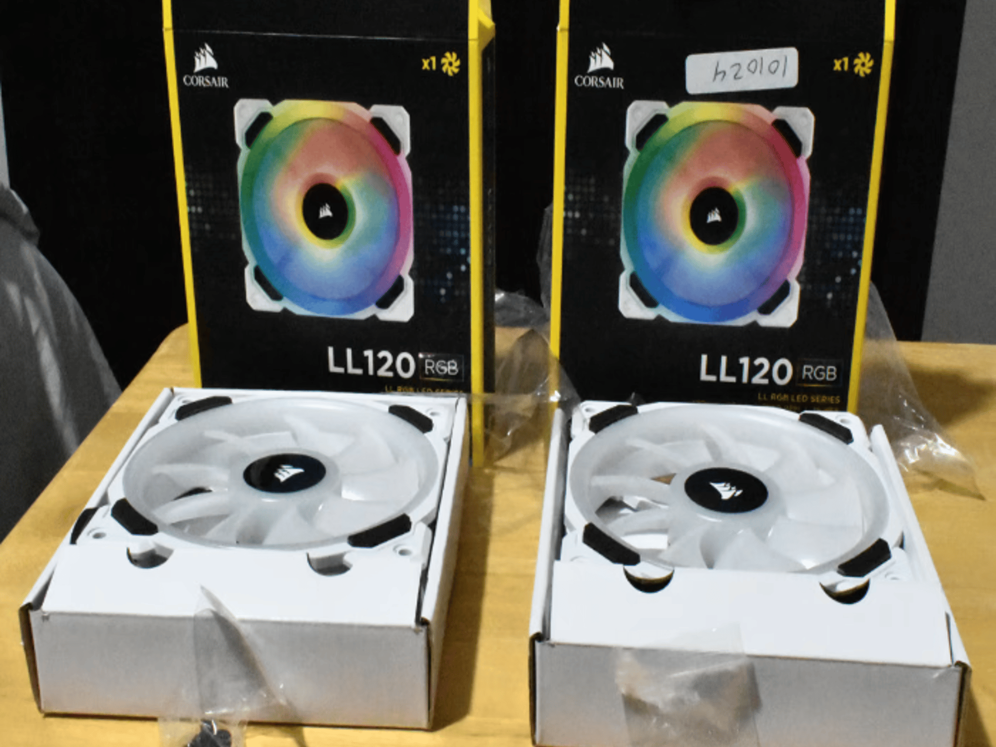 CORSAIR - LL Series 120mm - White (Pack of 2 Fans)