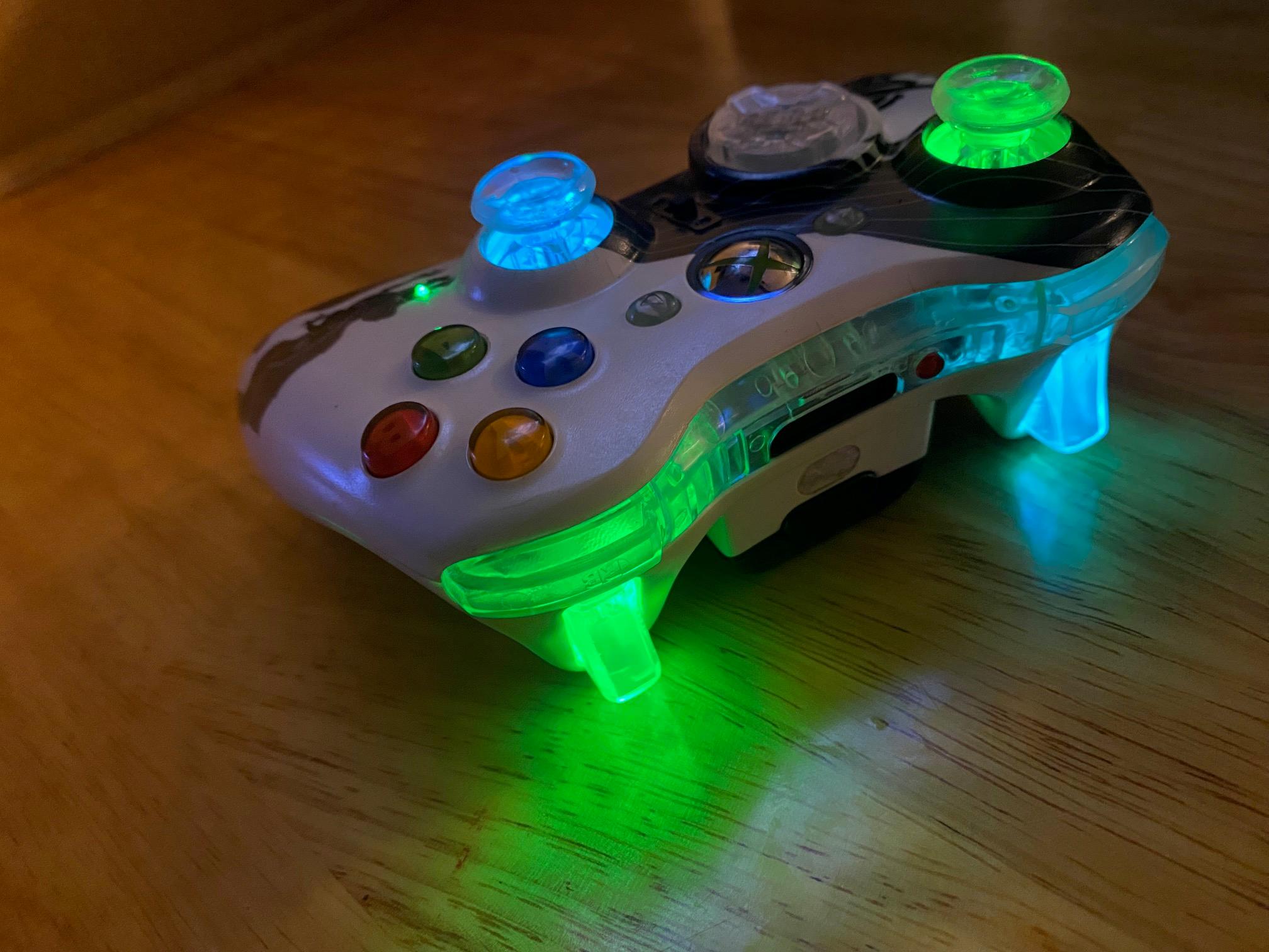 Custom Xbox 360 wireless controller | Hall effect | RGB LEDs | Dragon Age