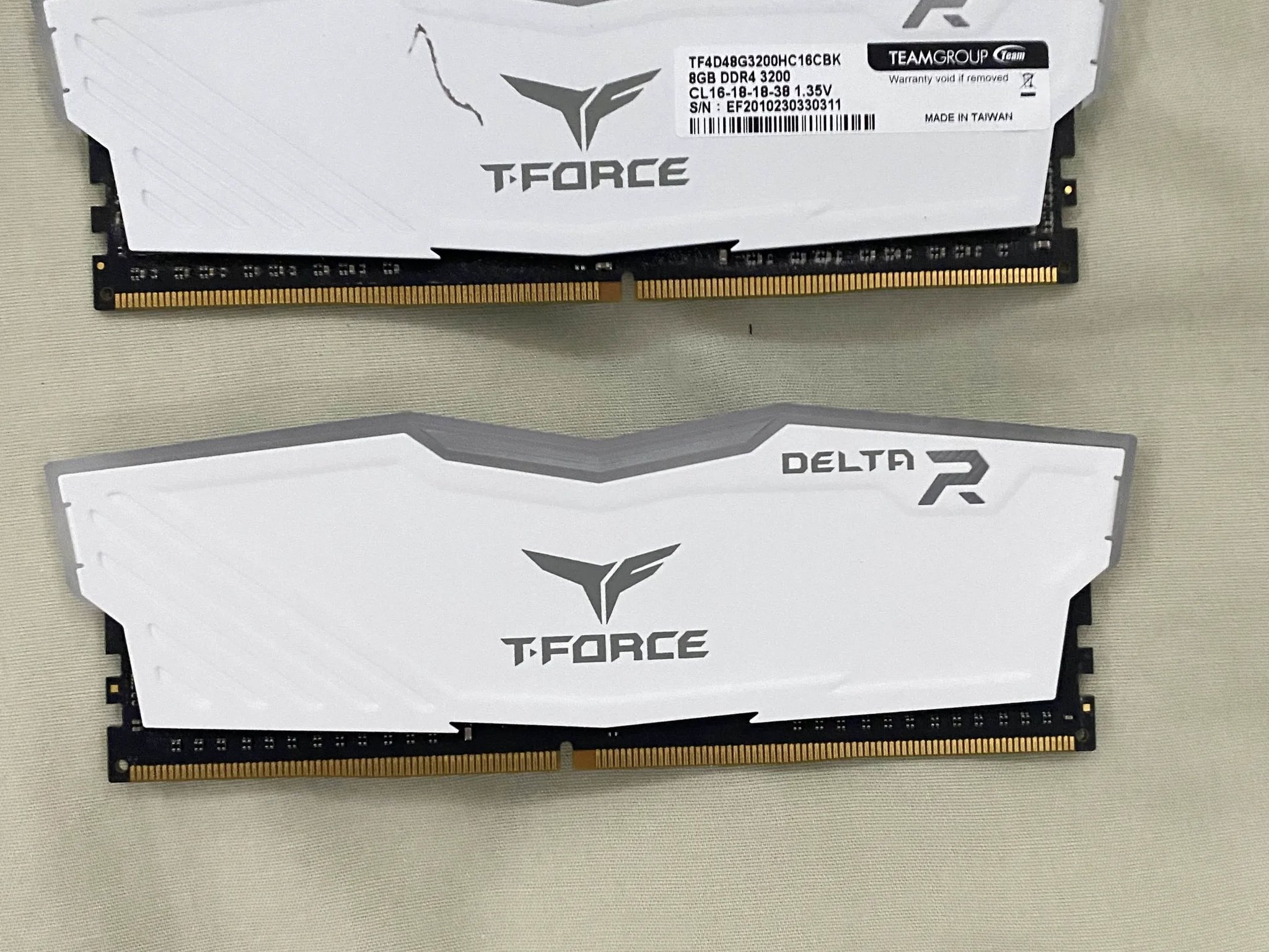 T-Force Delta RGB 16GB DDR4 SDRAM Memory Kit