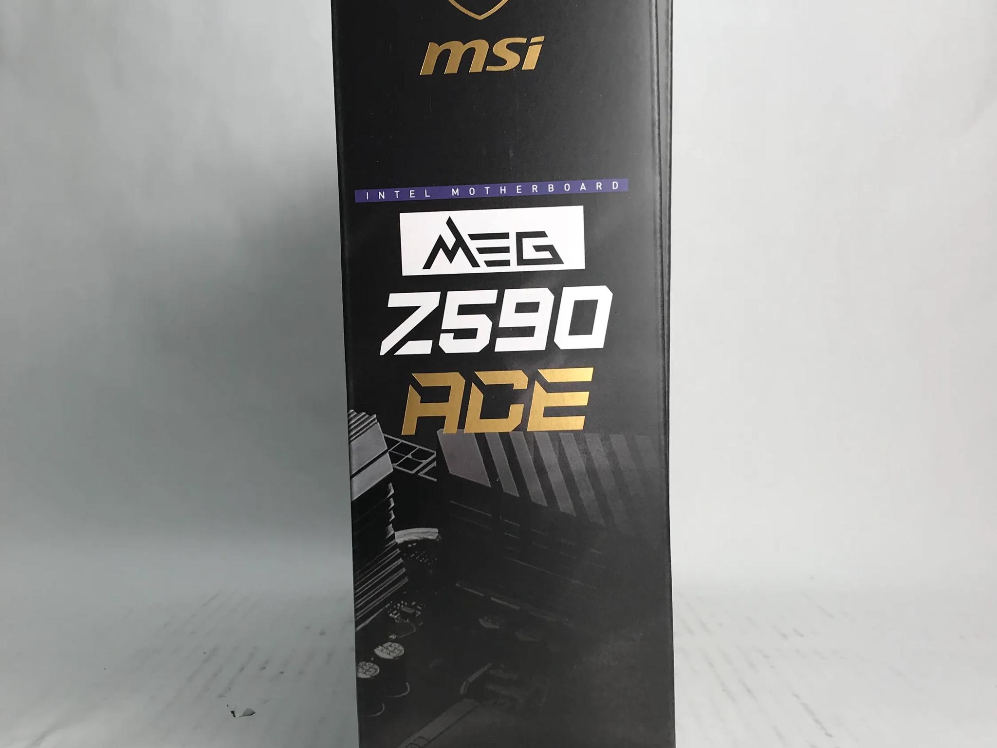 MSI MEG Z590 ACE Gaming Motherboard - Intel 10 & 11th Gen