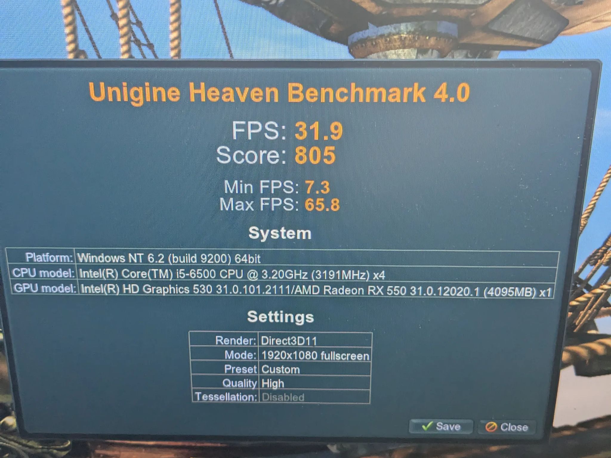 Scratch and Dent | Minimalist Windows 11 | i5-6500, 16GB RAM, 512GB SSD, RX550 4GB, Win11, WiFi