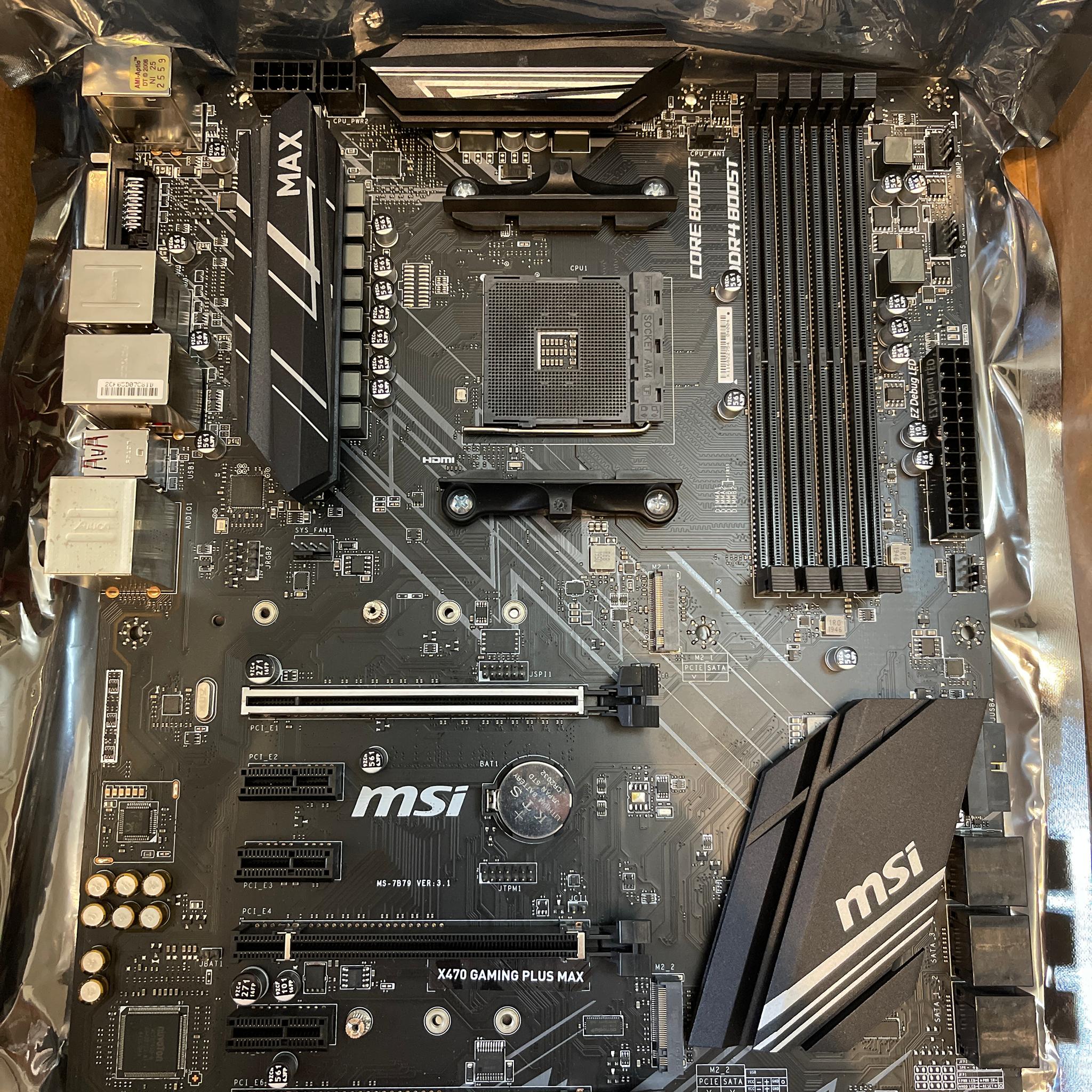 MSI X470 Gaming Plus Max 