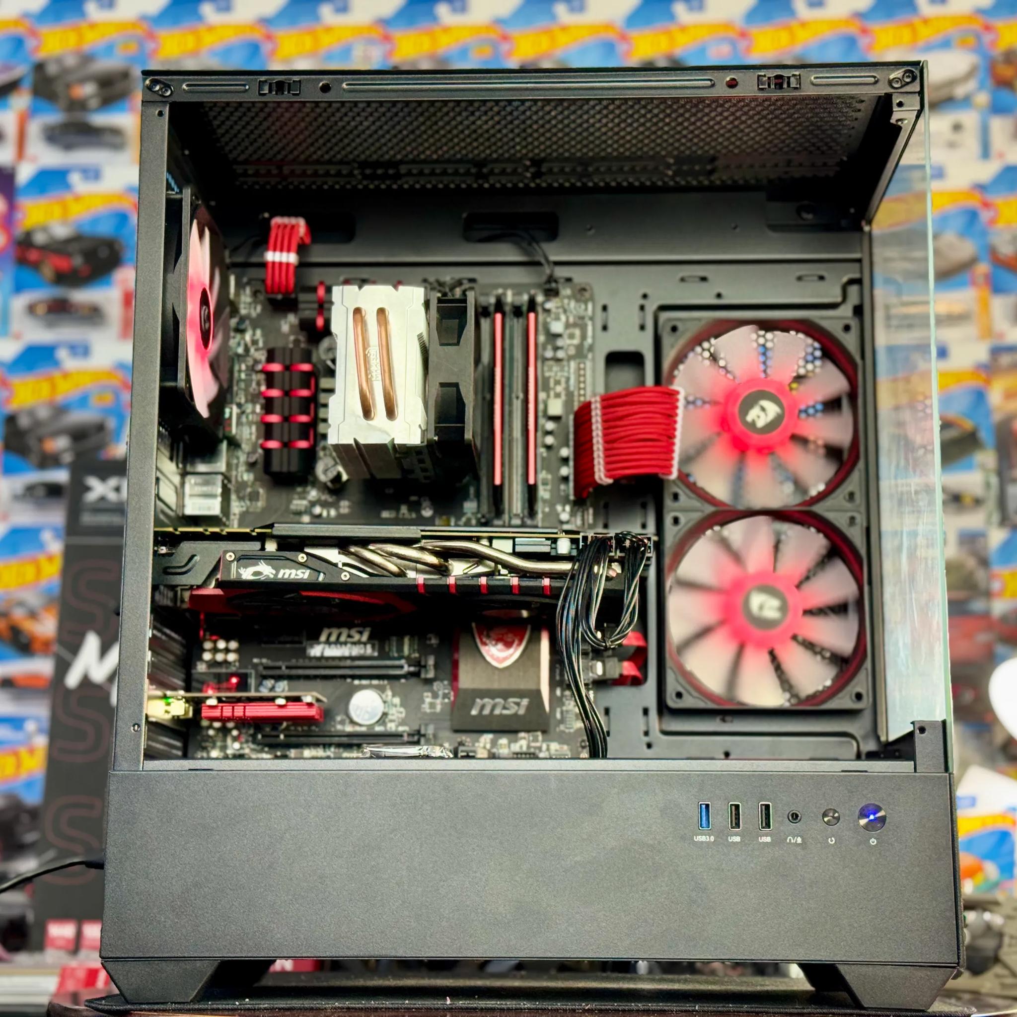🐲 RED DRAGON - 980Ti Gaming PC 🐉
