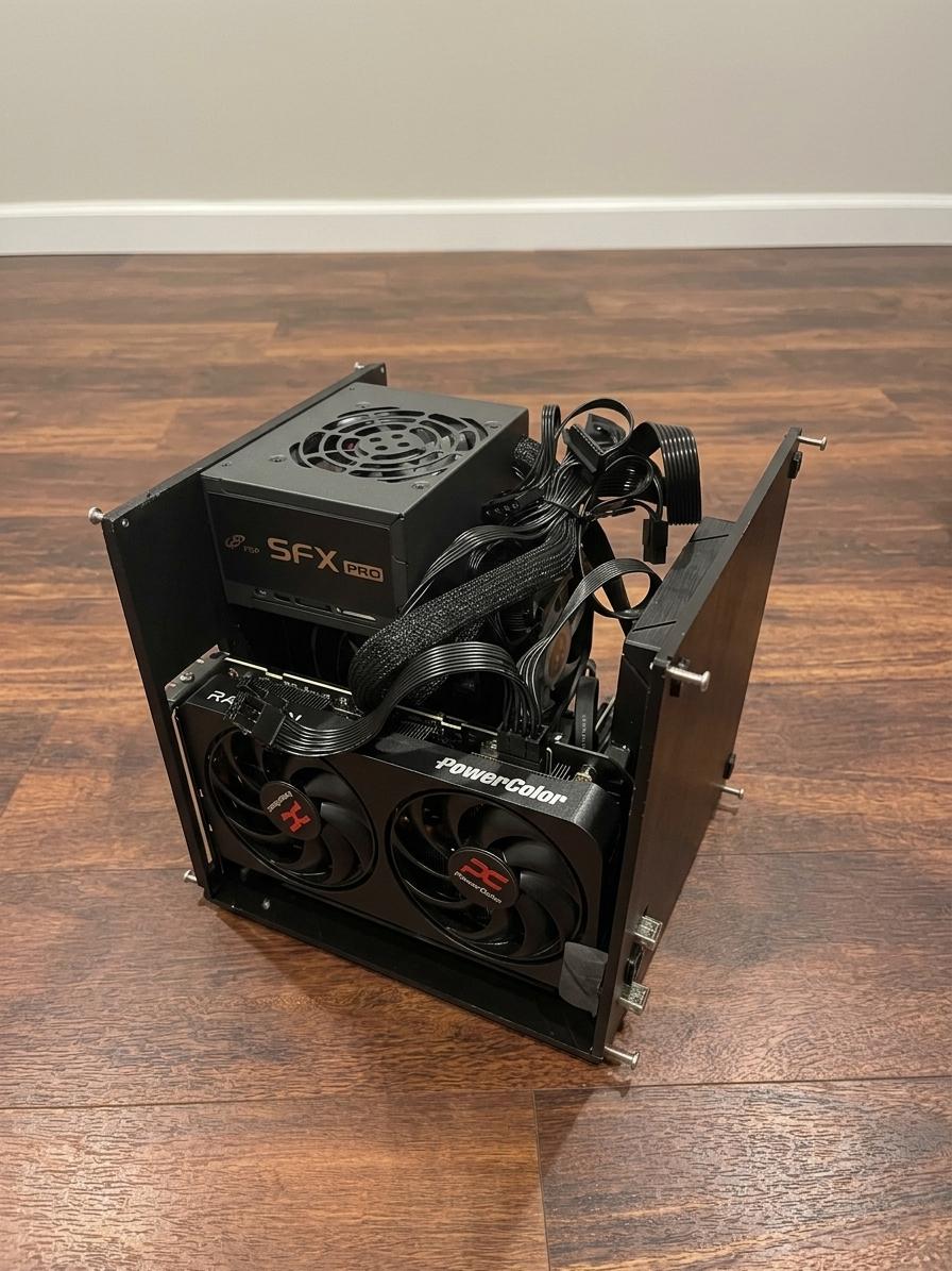 SteamBox - 9060XT Ryzen 8400F - Custom Faceplates - Get the experience!