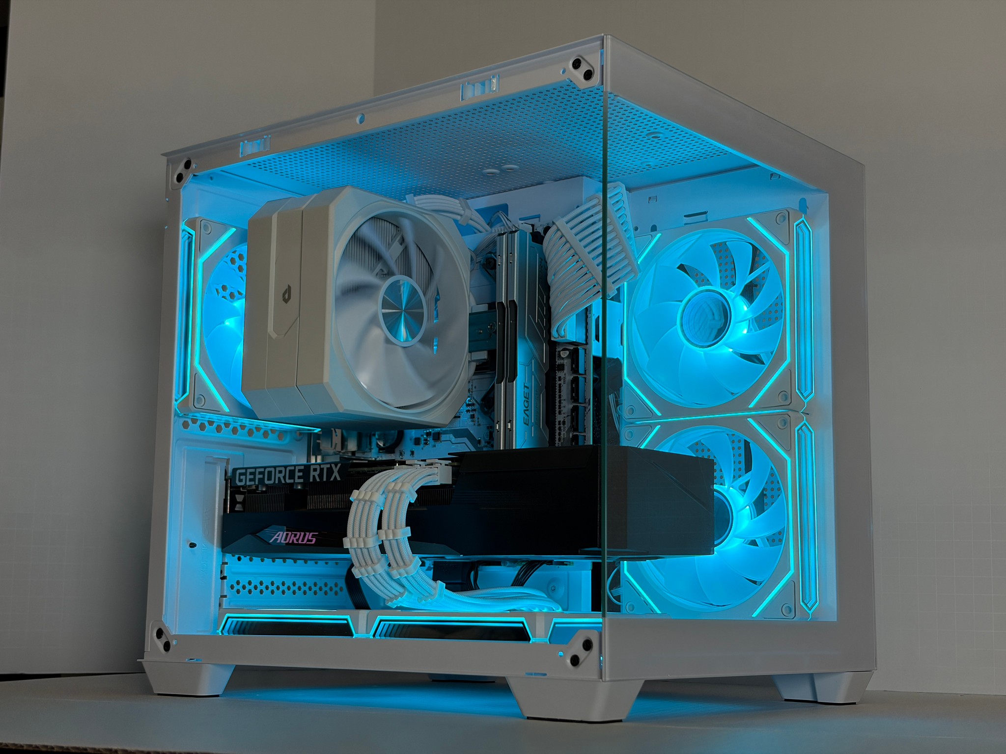🔥 RTX 3060 Ti Gaming PC | Ryzen 5 5600 | 16GB RAM | 1TB NVMe | White RGB