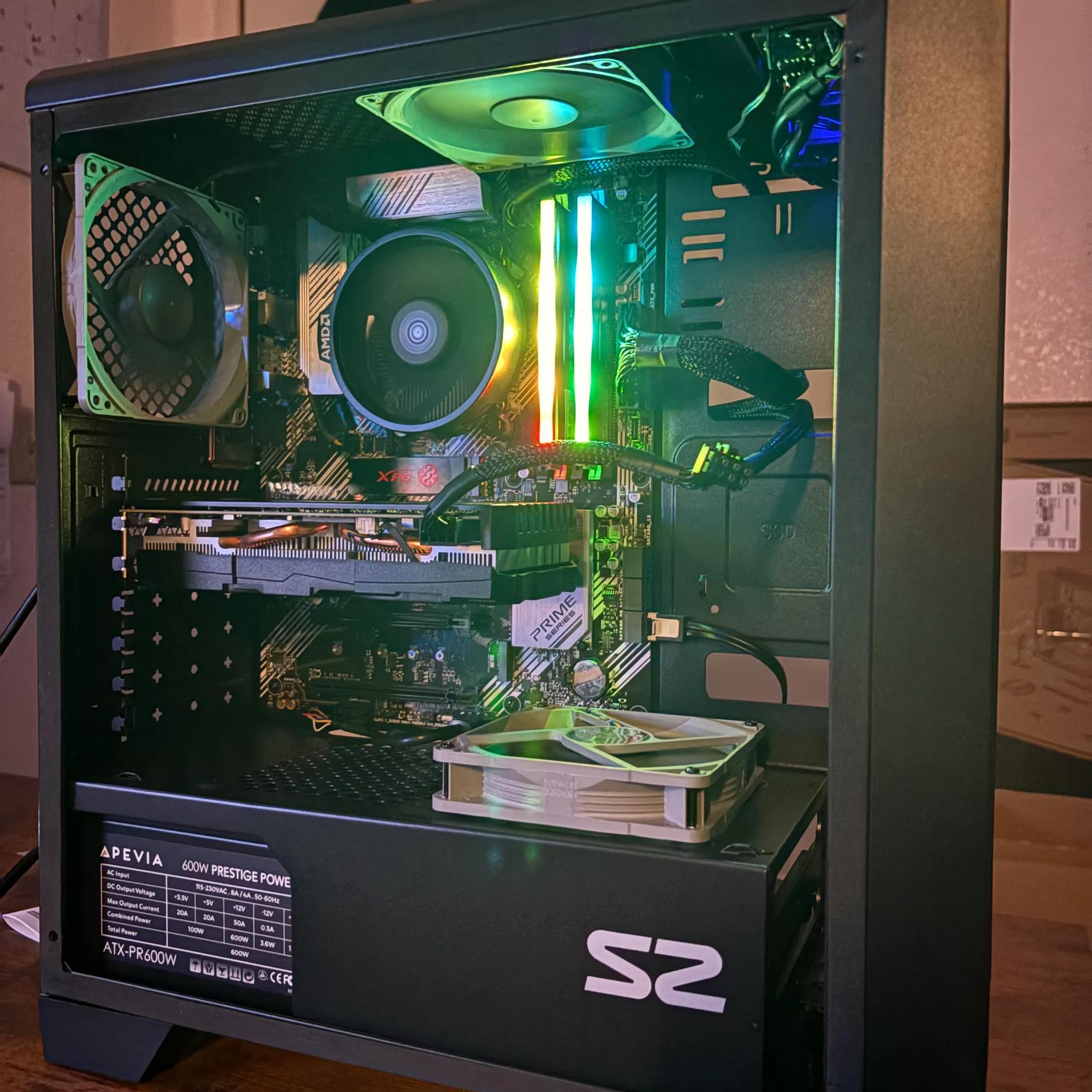Budget AM4 Build! Ryzen 5 5500 + 2060 Super + 16GB DDR4