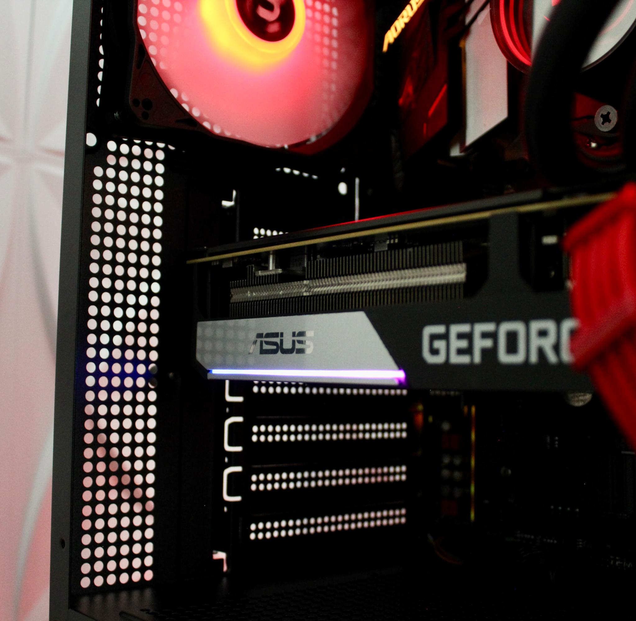 ⚫️ The Red Glass 🔴 Ryzen 7 5800X | RTX 3070 | 32GB DDR4 | 1TB M.2 | W11 + WiFi |