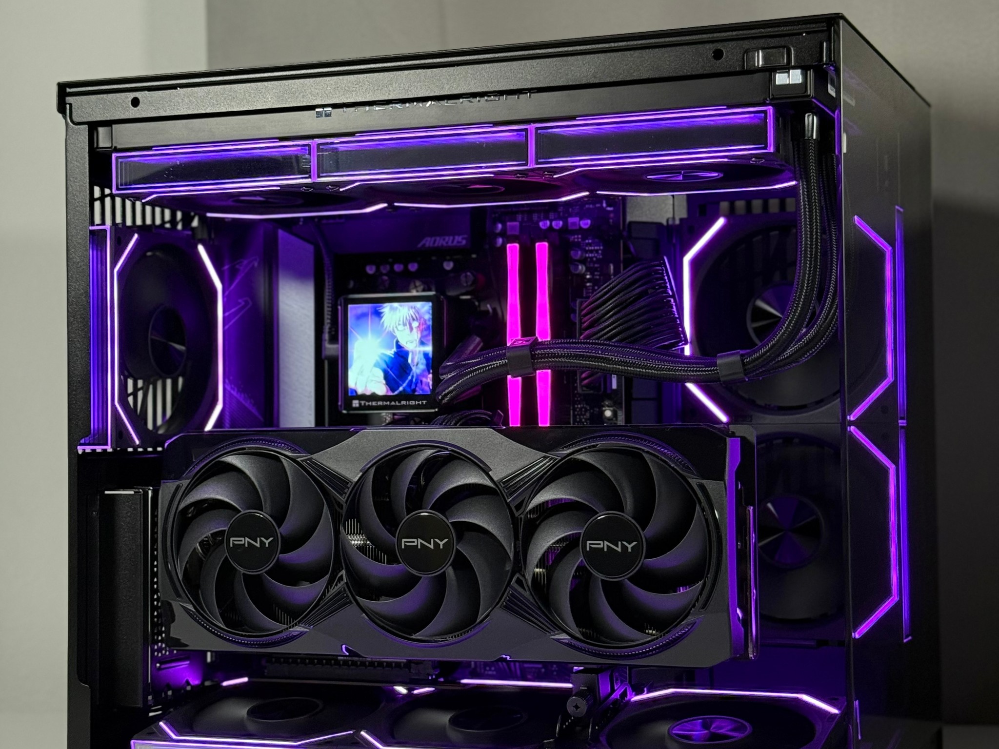 (9800X3D/5080) GAMING PC - Ryzen 7 9800X3D, Nvidia RTX 5080 16GB, 32GB DDR5, 2TB NVME, LCD AIO