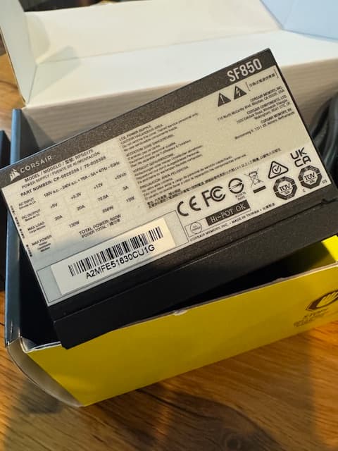 Like new Corsair SF850
