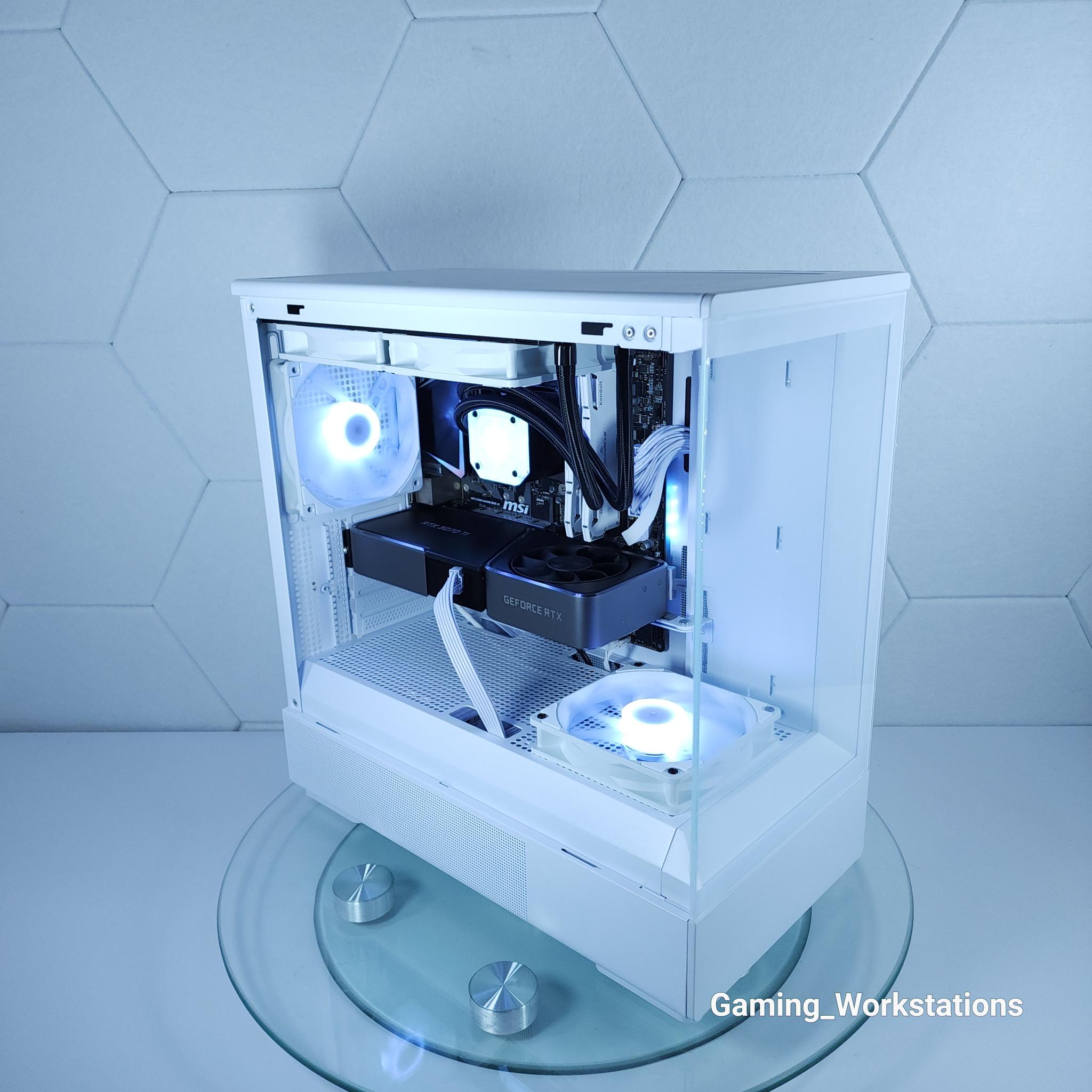 🤍RTX 3070Ti●Core i9 9900K●1440p Gaming Computer