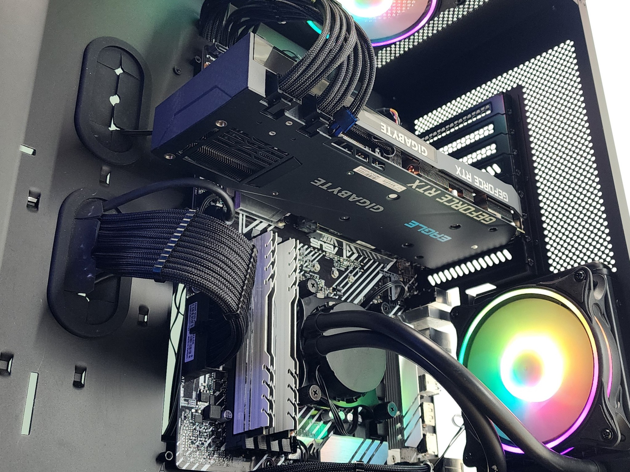 Gaming PC i7-11700F 16GB RAM 500GB SSD RTX 3070 8GB Windows 11 Computer