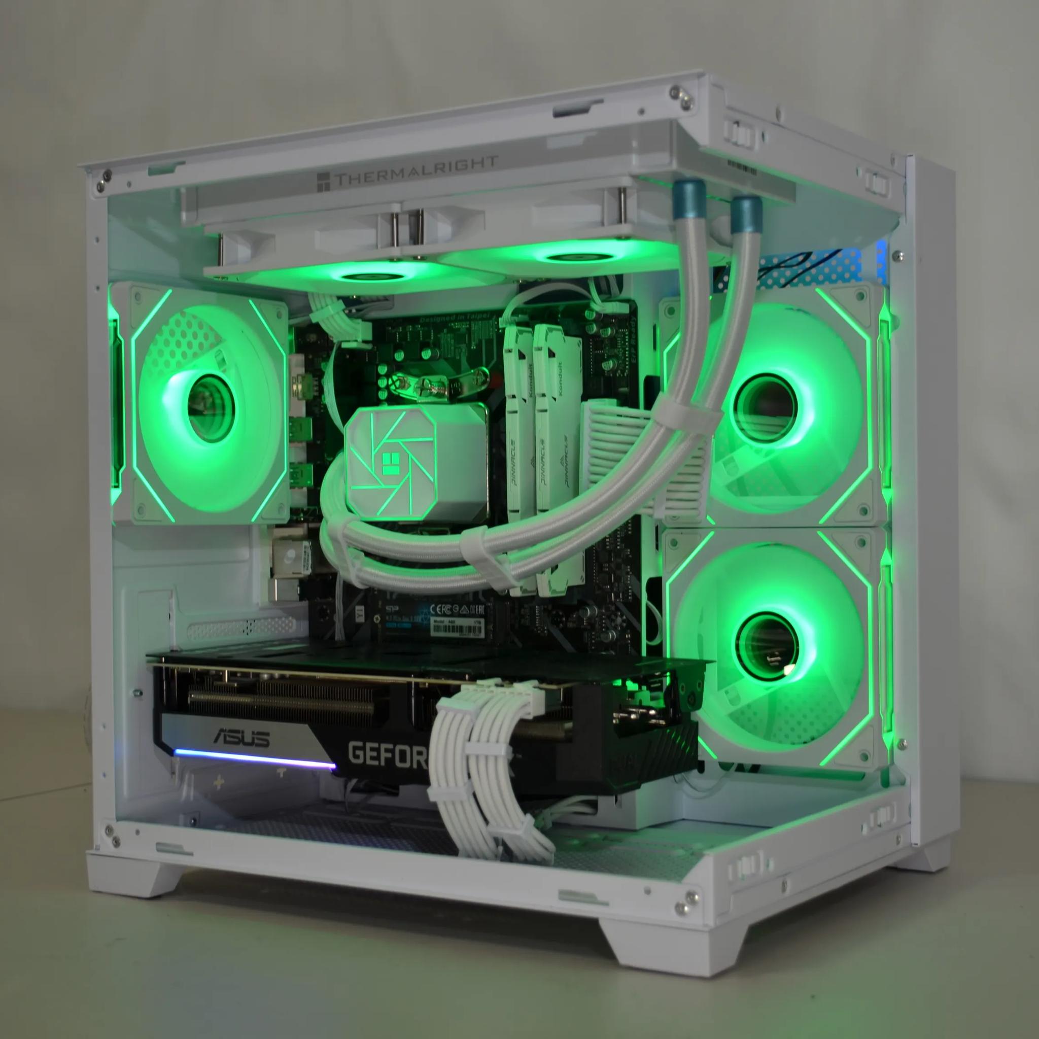 ⚪White Out V2⚪ - RTX 3070 | Ryzen 5 5600g | 32gb RAM | 1tb NVMe | Windows 11 FULLY activated