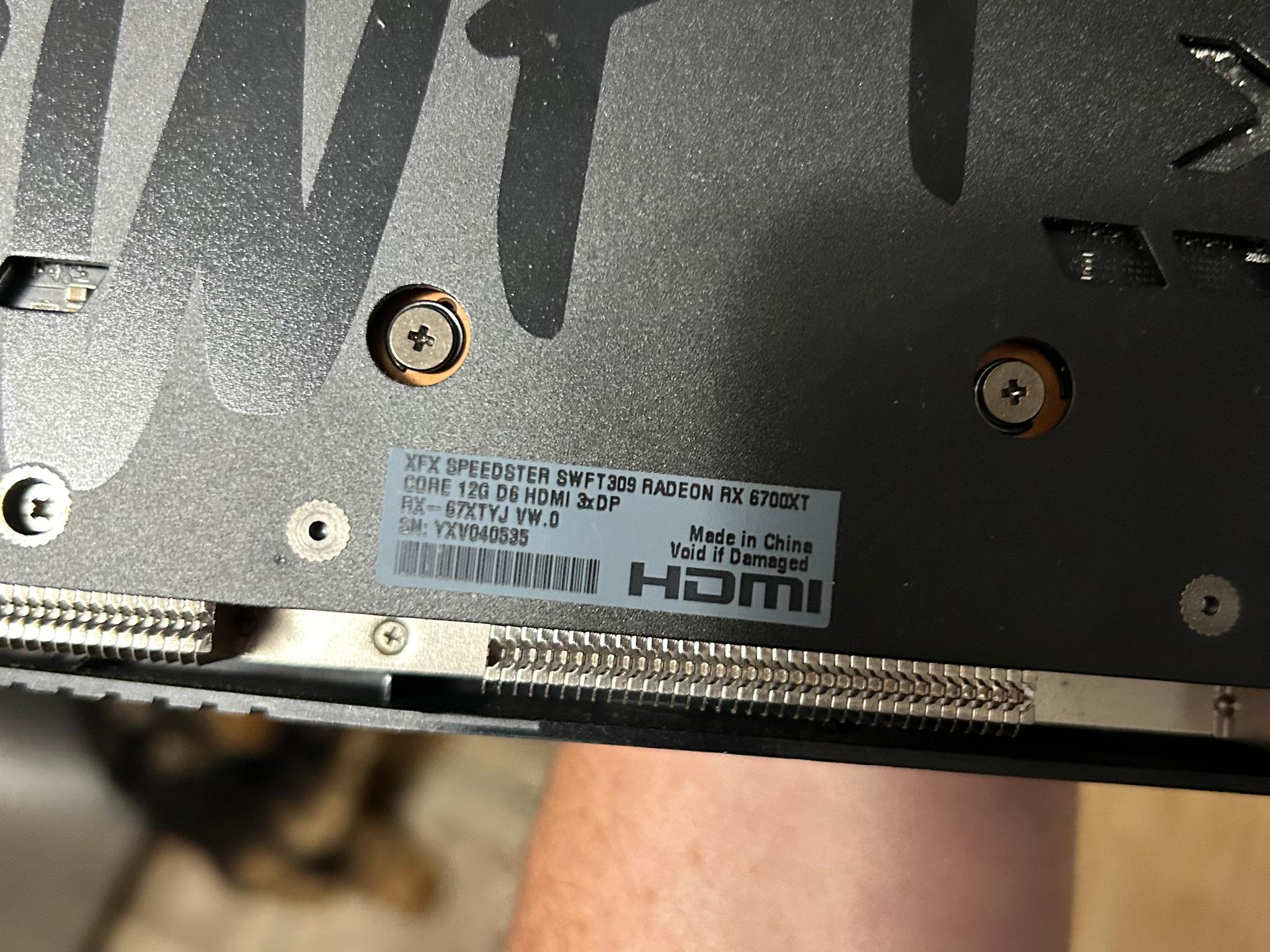 XFX Speedster SWFT309 Radeon RX 6700
