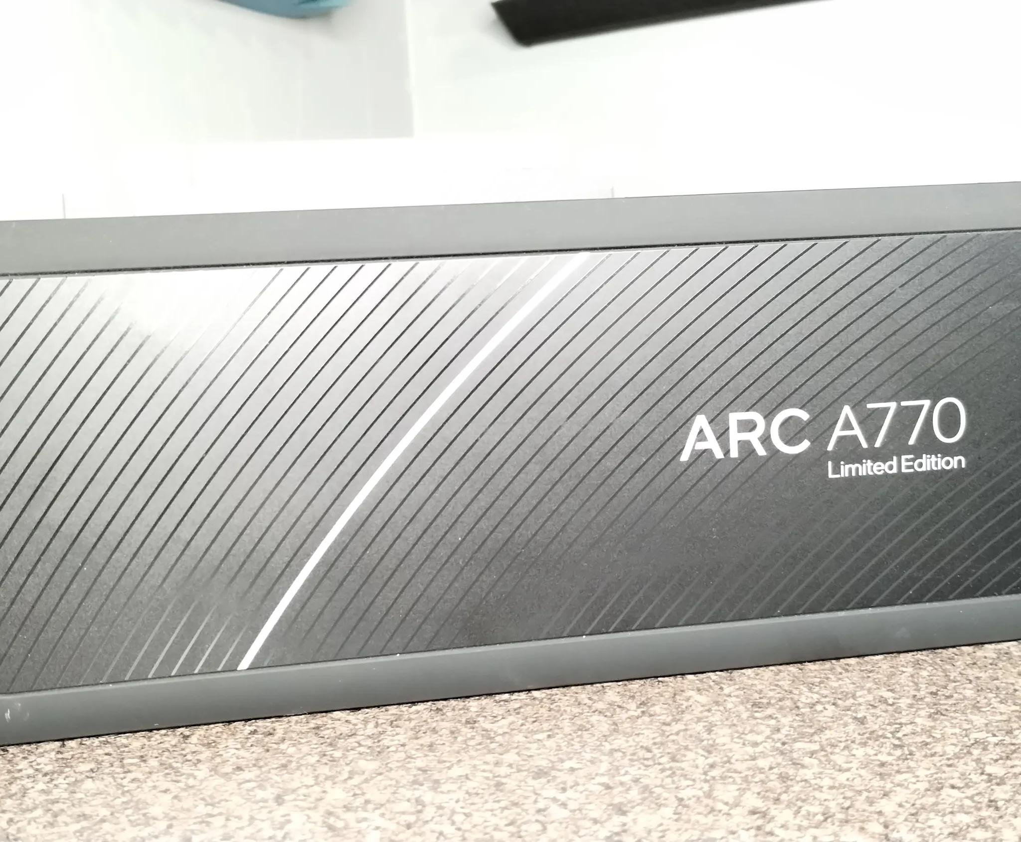 Intel Arc A770 16GB Limited Edition complete w/original box and accessories!