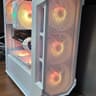 ❄️ UDGX Snowveil Shade — Ryzen 5 • RX 6700 10GB — 1080p/1440p White RGB Gaming PC