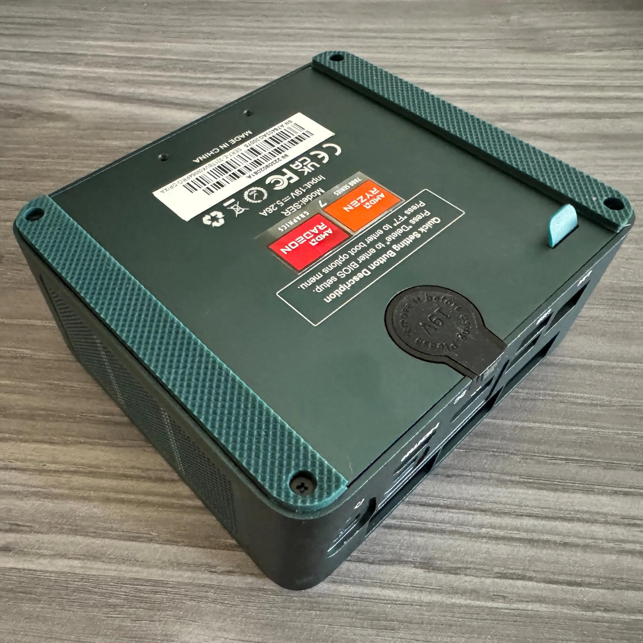 Beelink SER7 AMD 7840HS Mini PC - AMD Radeon 780M/32GB DDR5/2x1TB NVME SSDs/WiFi6/BT5.2/2.5Gbps/W-11