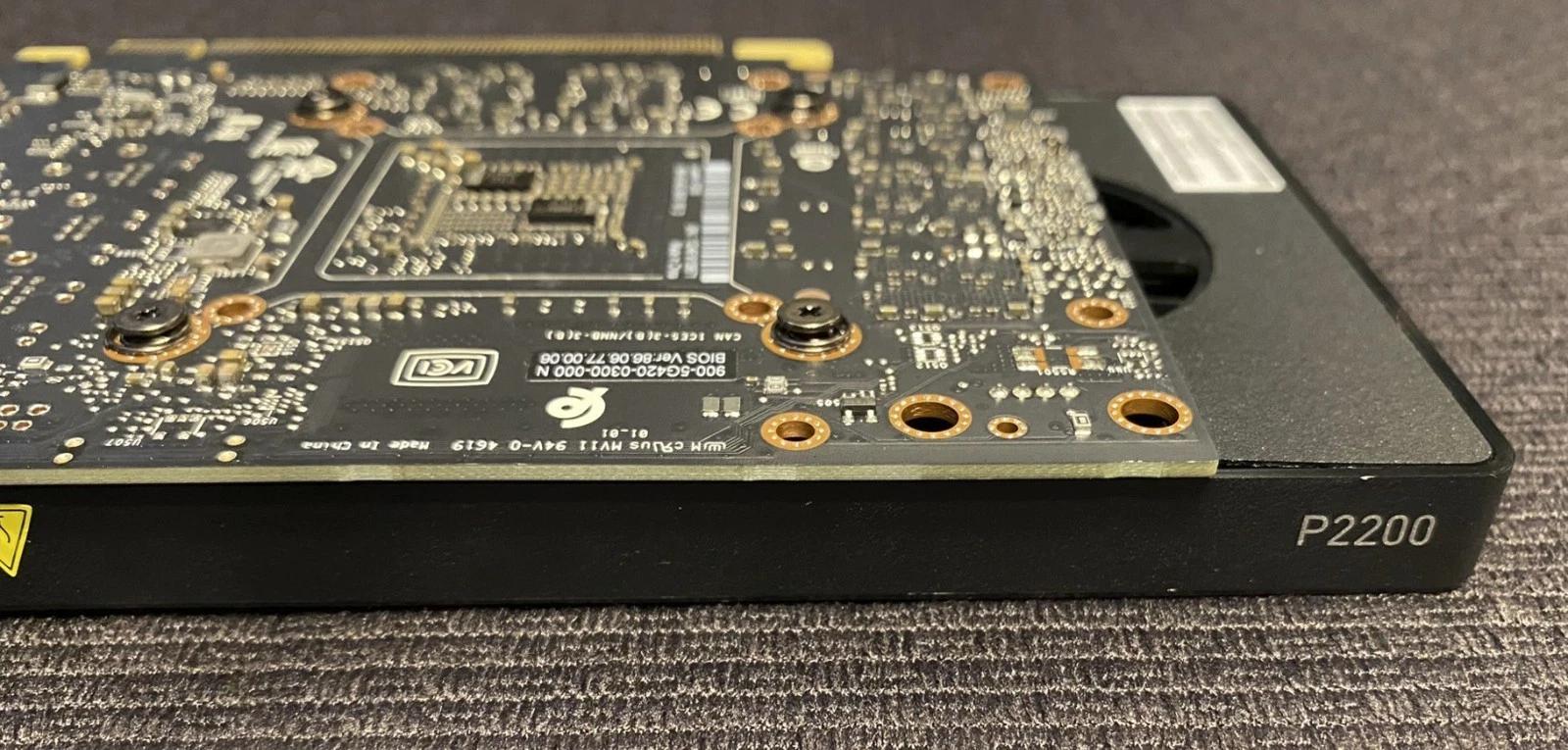 Nvidia Quadro P2200 Graphics Card