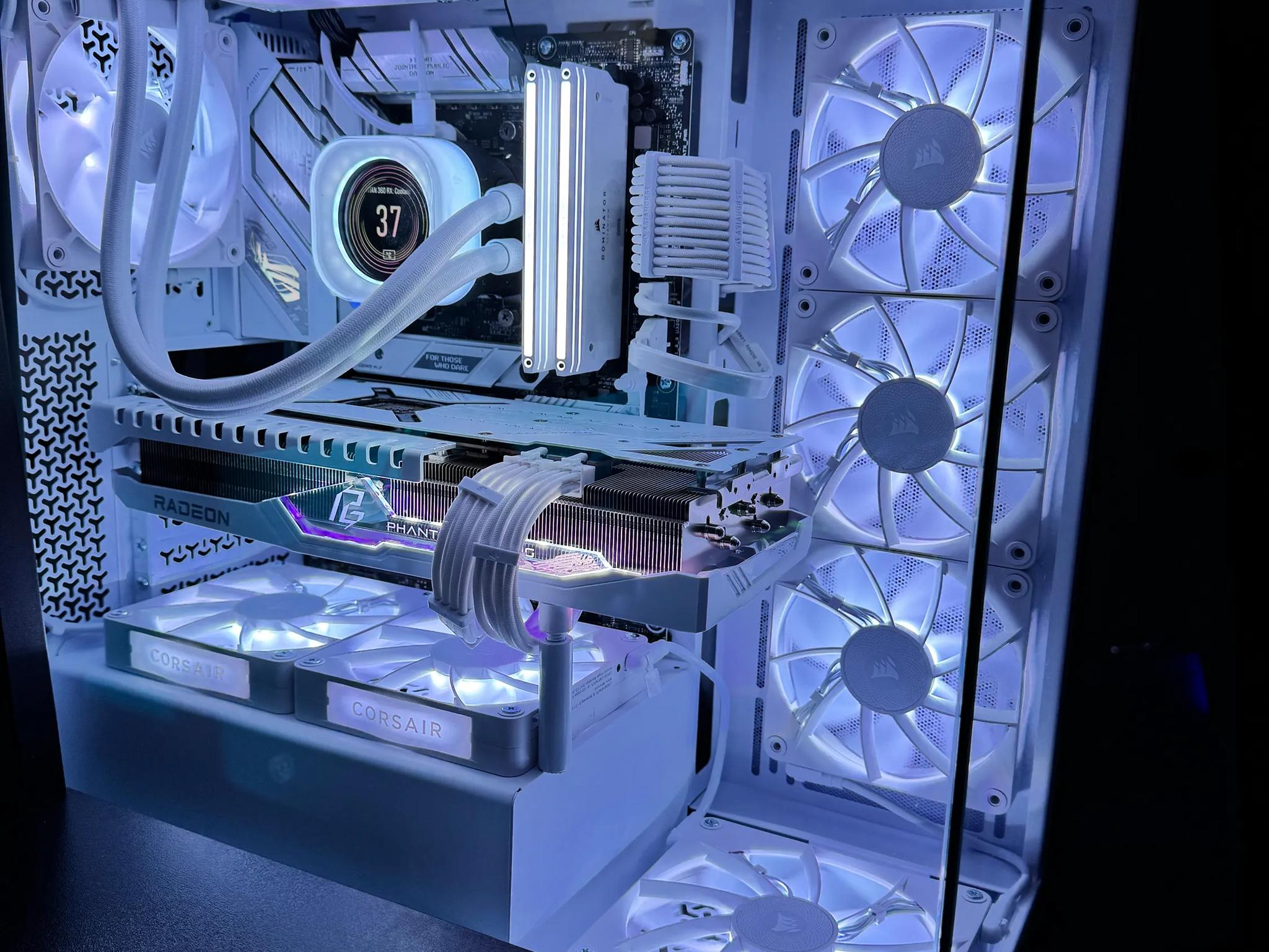 4K | 7800X3D - Frosted Powerhouse *No GPU*