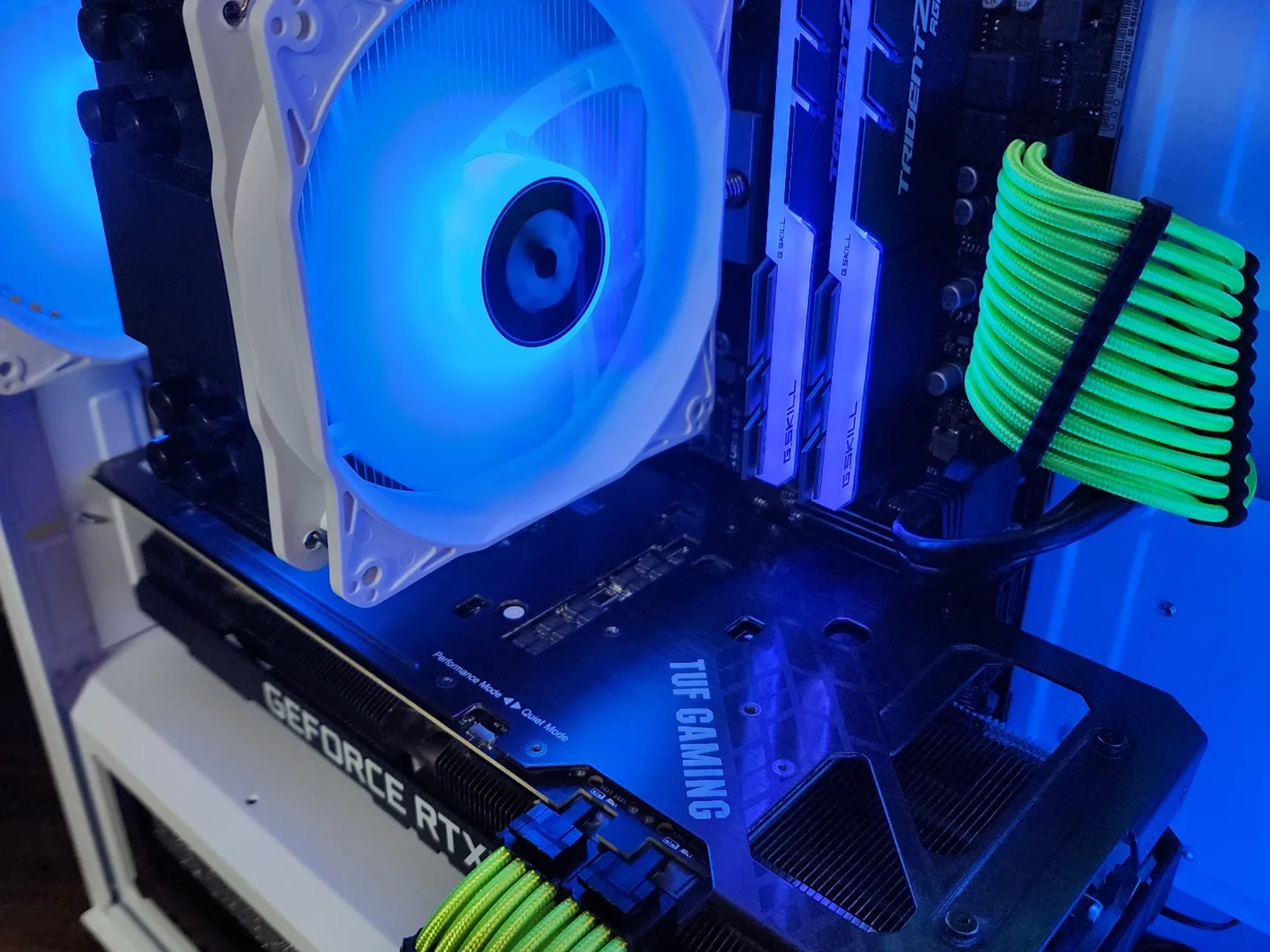 🤍💙💚 ASUS RTX 3070 TUF // AMD Ryzen 7 5700G // G.Skill Trident Z RGB 16GB 
