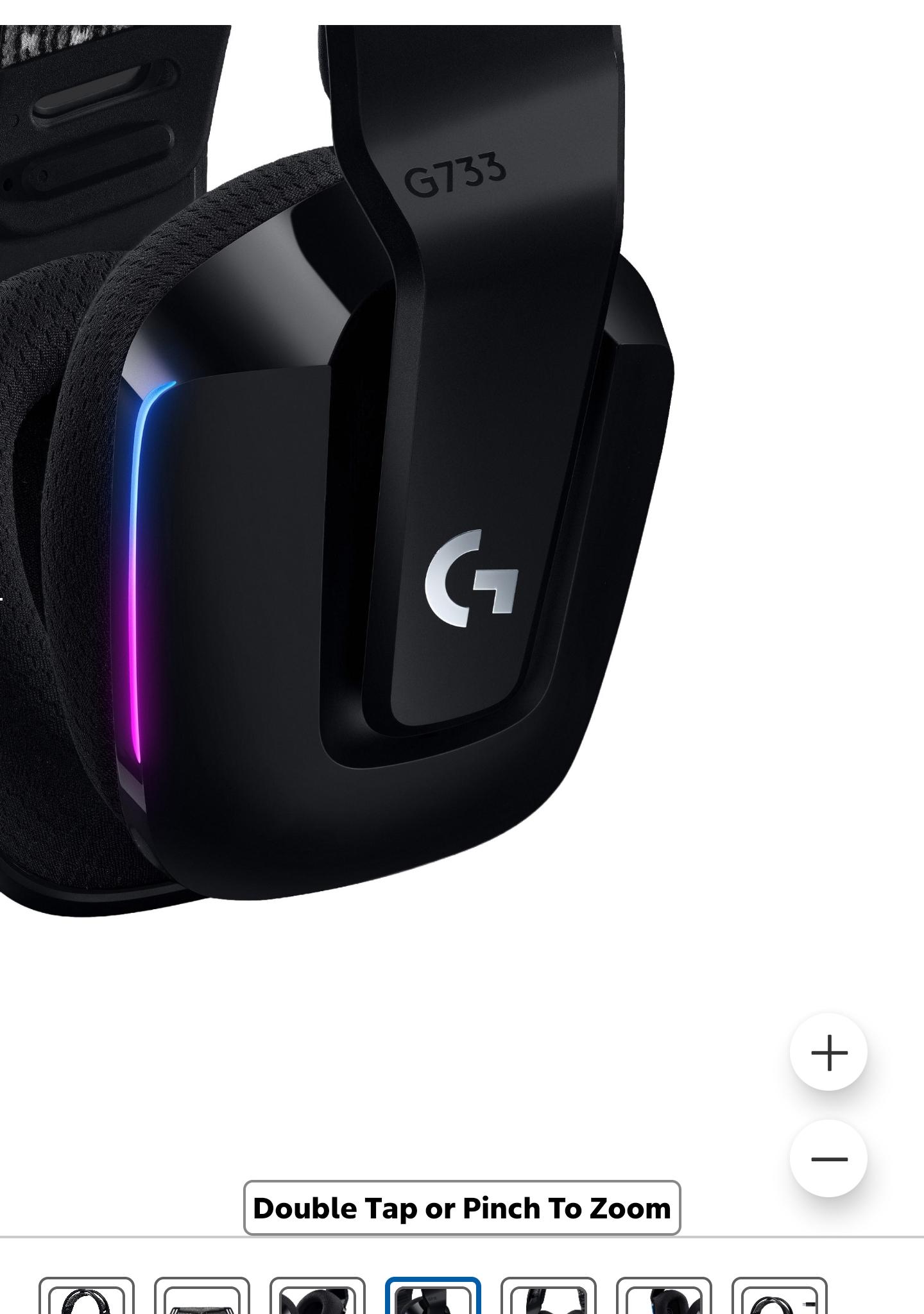 Logitech G733 Lightspeed Wireless Headset