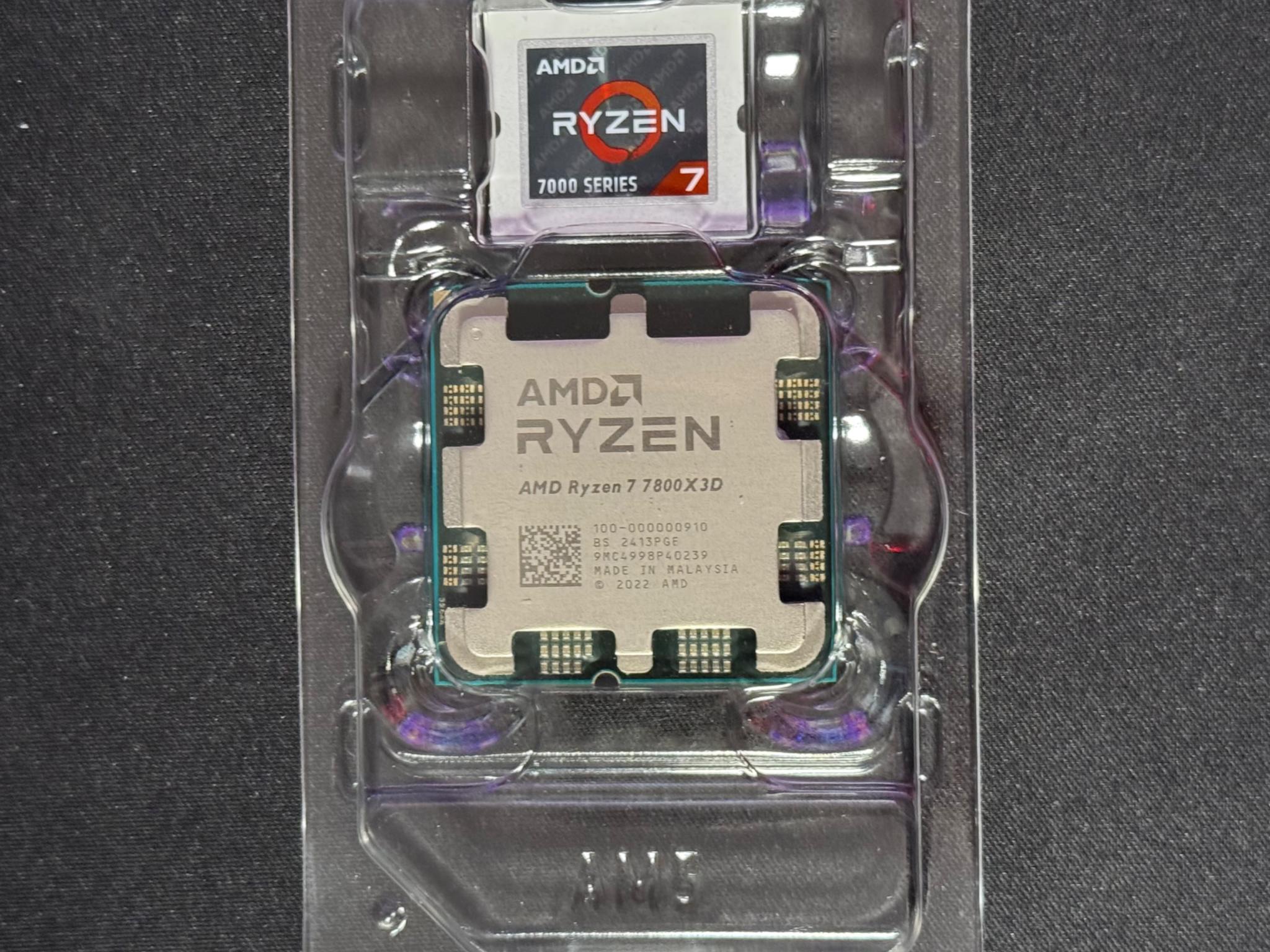 Ryzen 7 7800x3d