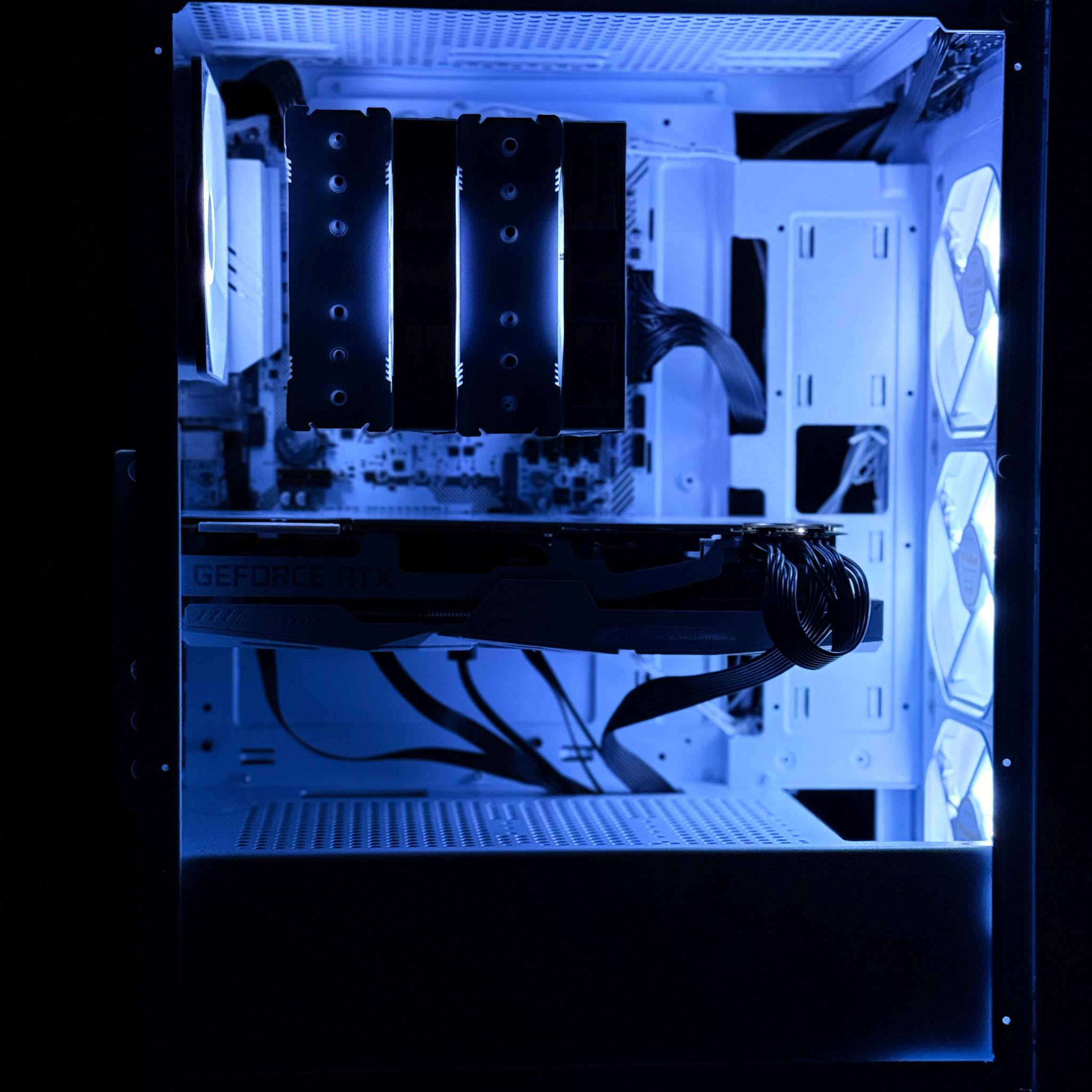 White RTX 2080 SUPER Gaming PC | Ryzen 5 3600 | RGB | Win 11 Pro