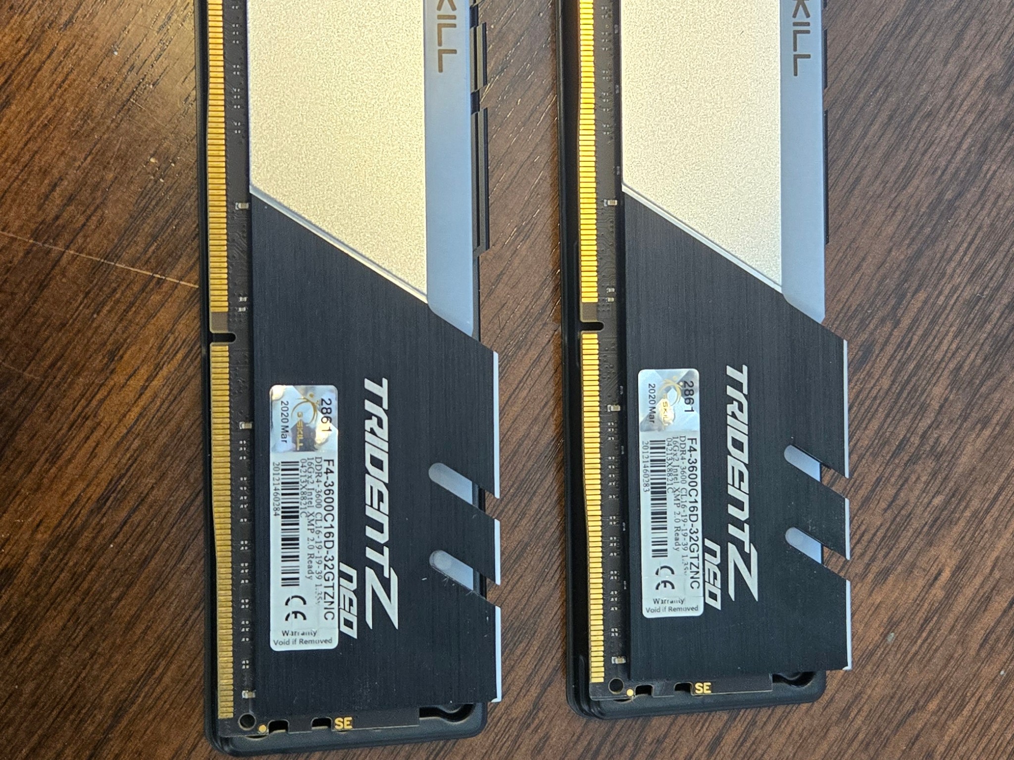 G.Skill Trident Z Neo DDR4 32gb 3600MT/s