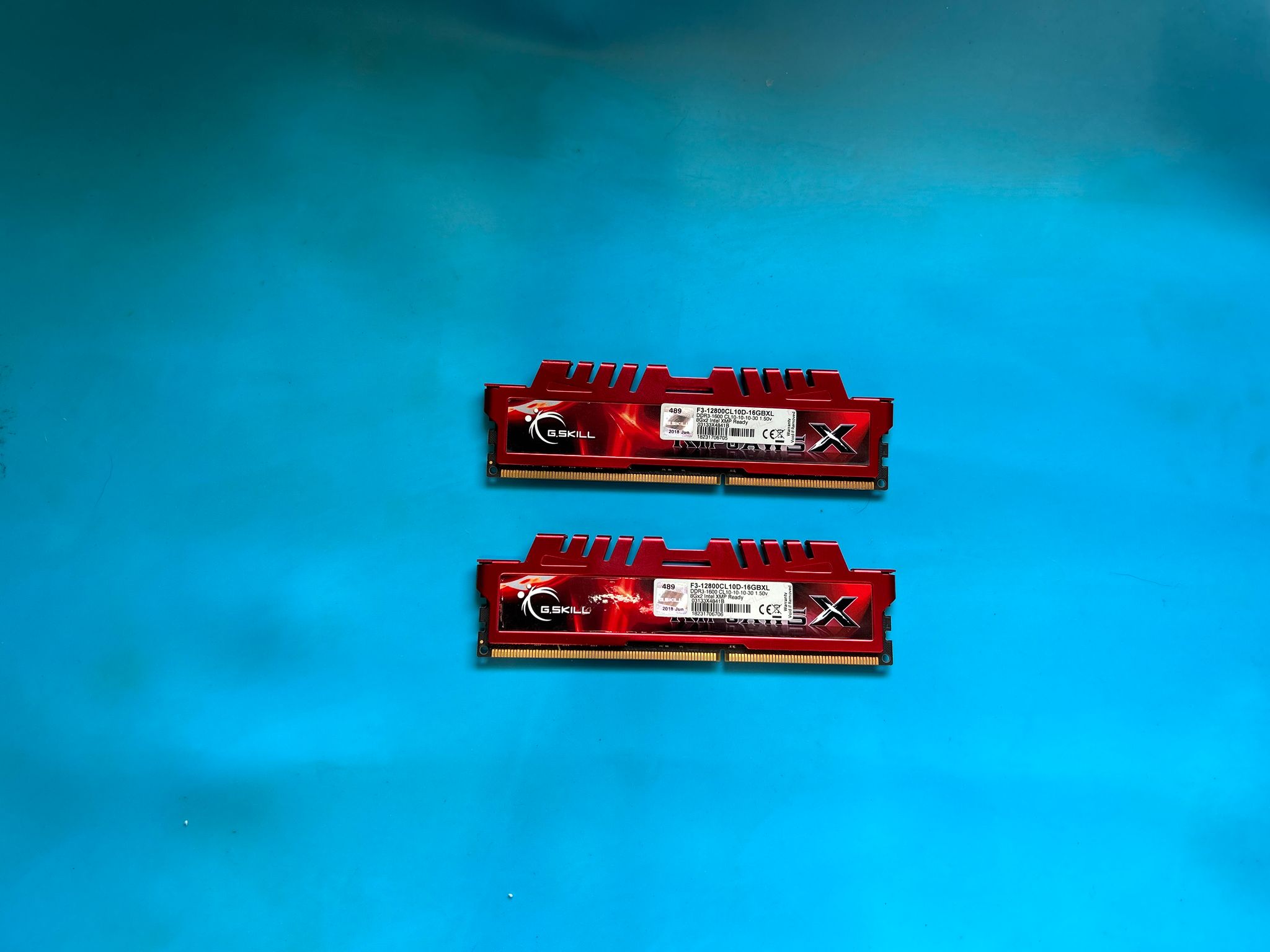 DDR3 16gb G.SKILL    2x8gb stick