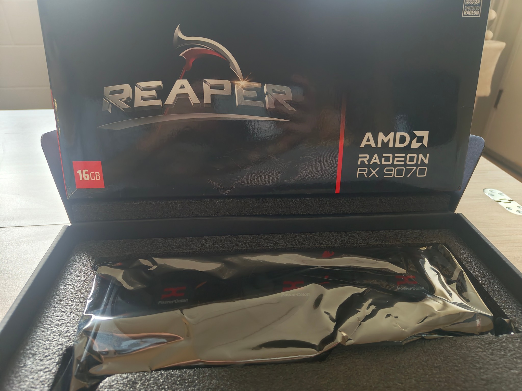 PowerColor Reaper RX 9070 16GB  - Original Box