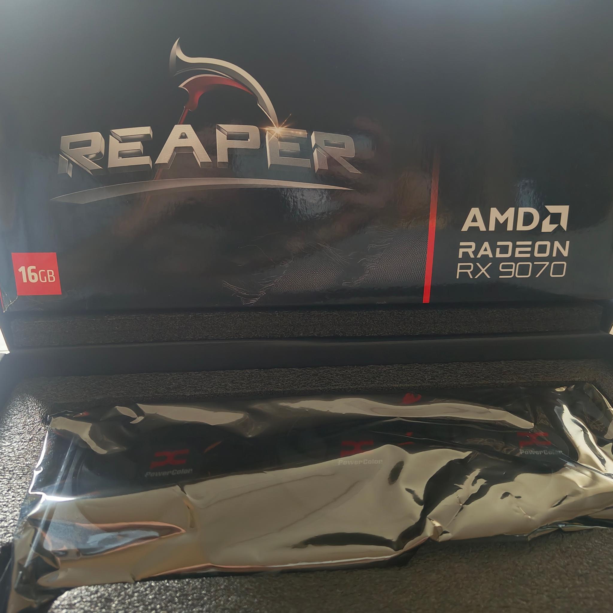 PowerColor Reaper RX 9070 16GB  - Original Box