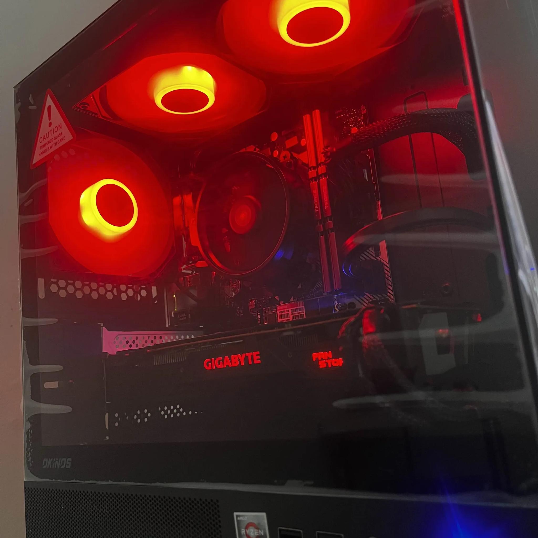 👹Gaming PC Ryzen 5 3600, 1070 Overclocked