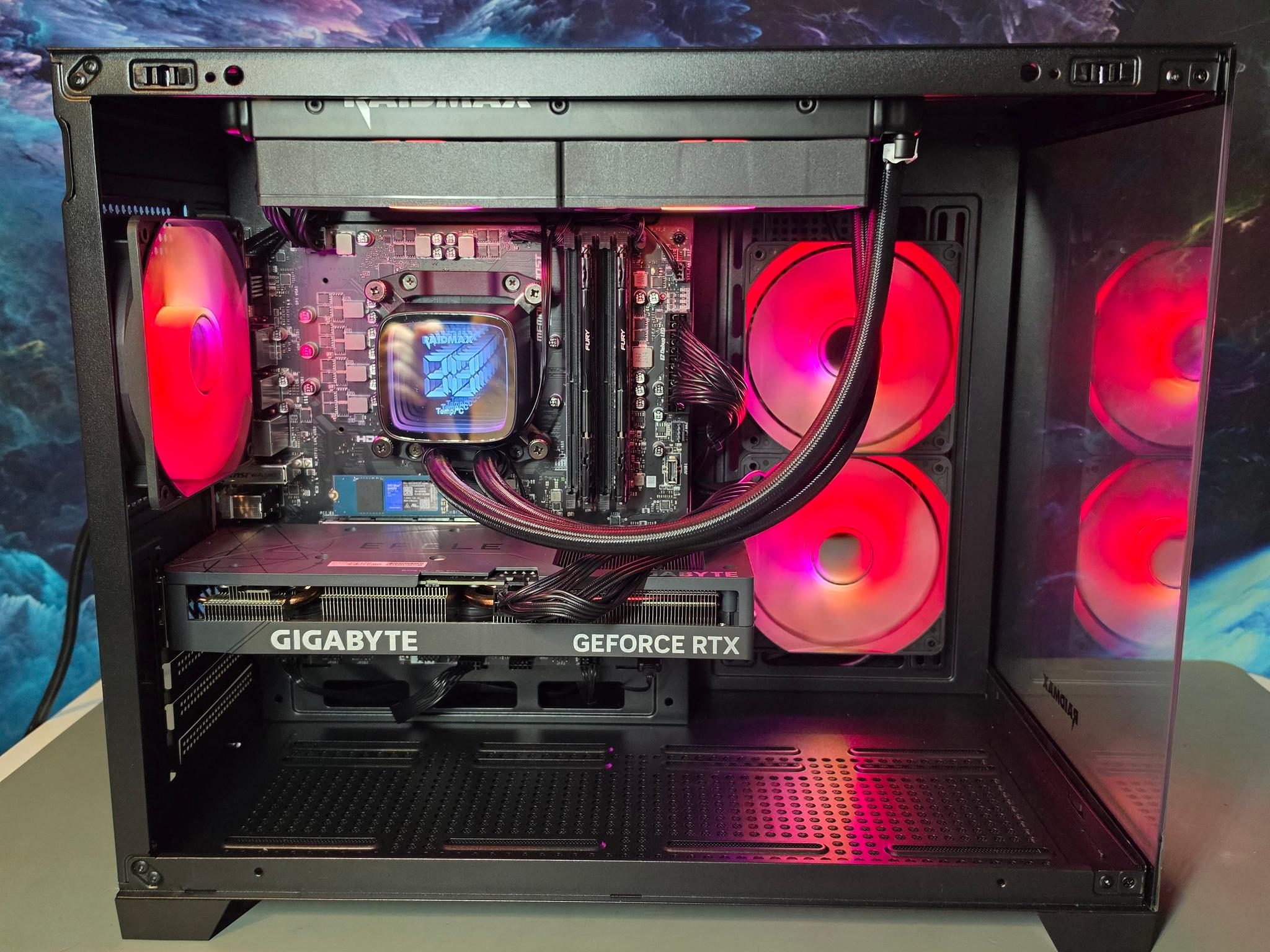 Gigabyte RTX 4060ti 8gb + Ryzen 5600x PC Build #89