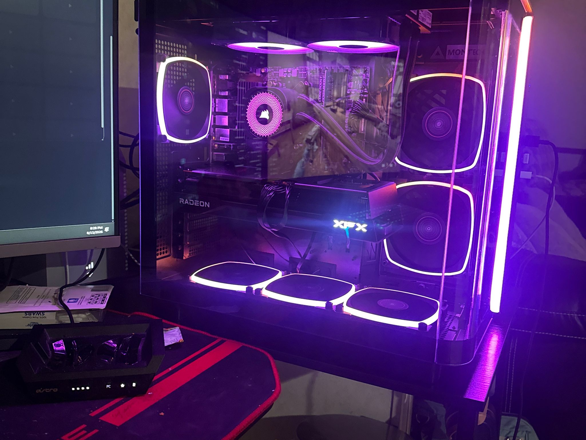Radeon RX 9070 Xt Custom Gaming PC - Ryzen 7 5800X3D, 32GB RAM, 1TB SSD