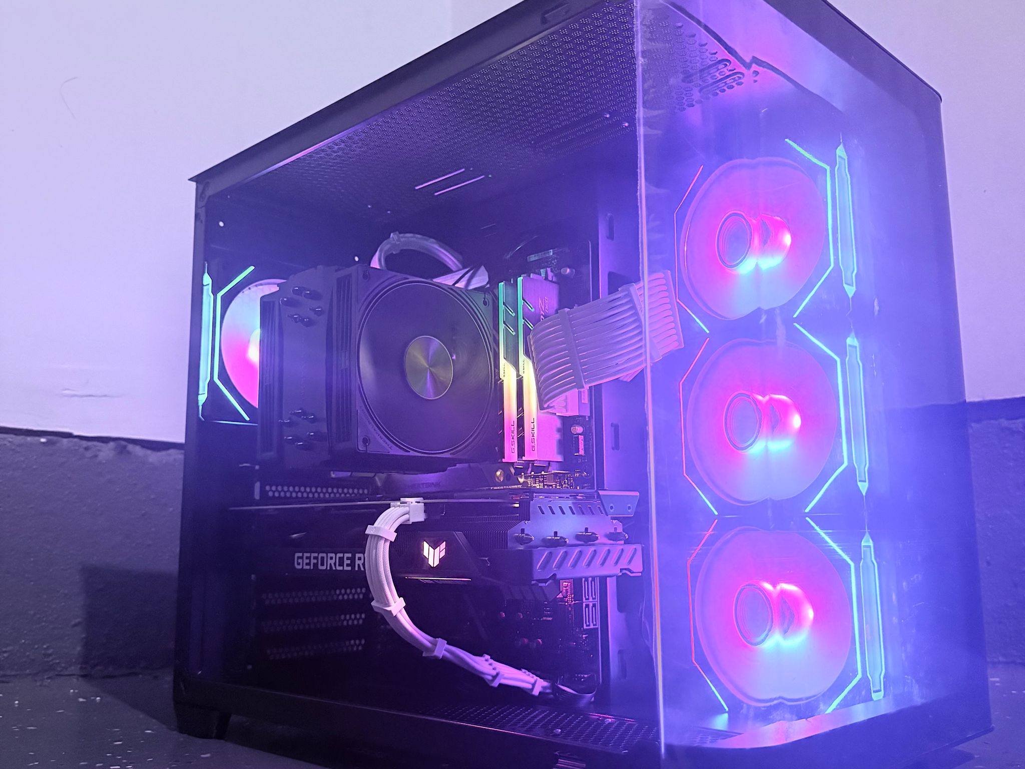 🌈"Quantum Rift"⚫️ | 1440p Gaming | RTX 3060 12GB | Ryzen 7 3700X | 32GB Ram | 1TB SSD | Free Ship