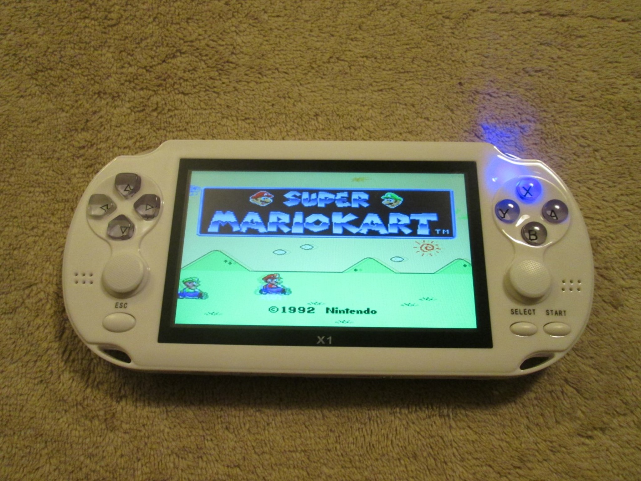Retro Game Console System (White) New