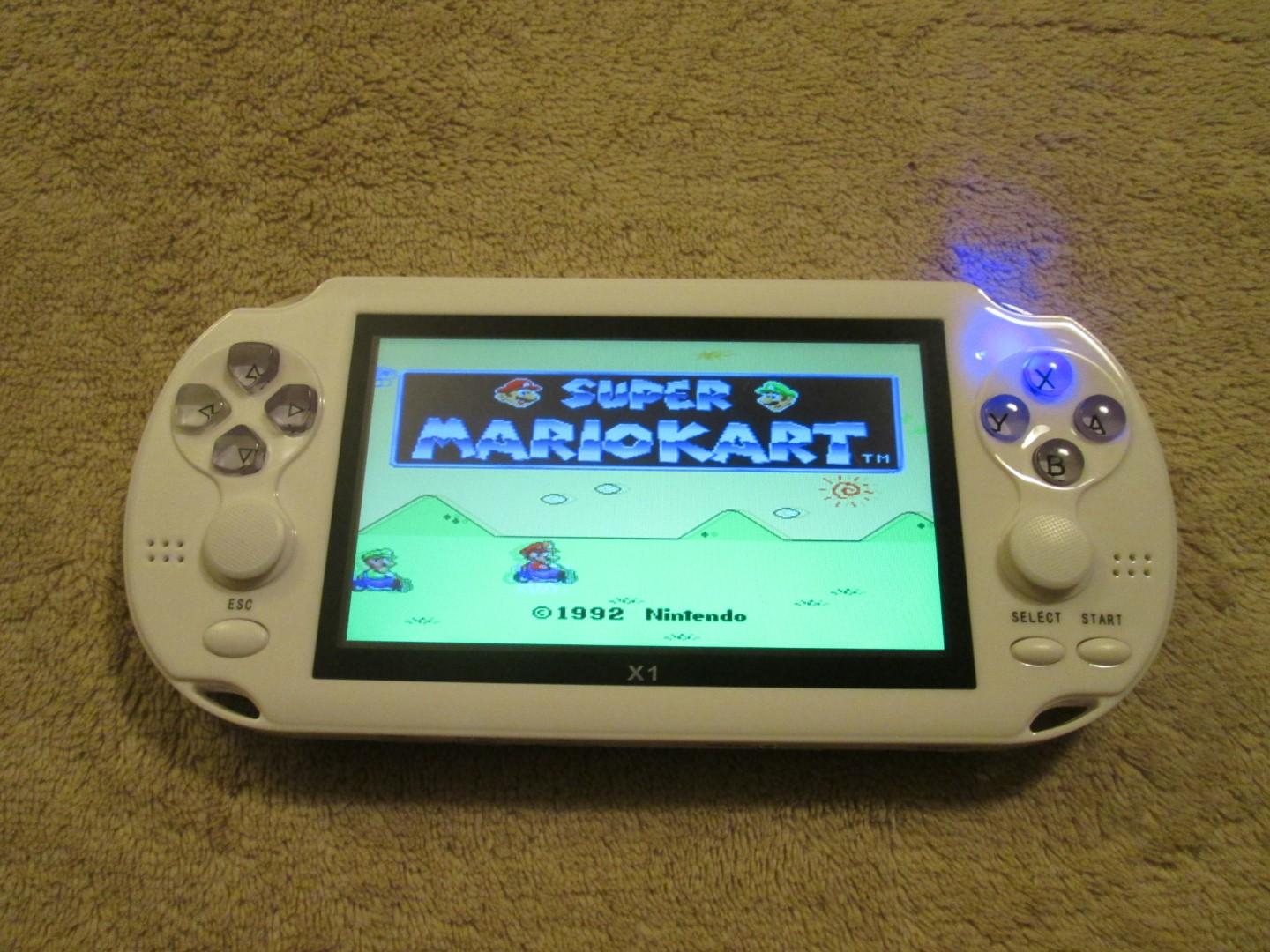 Retro Game Console System (White) New